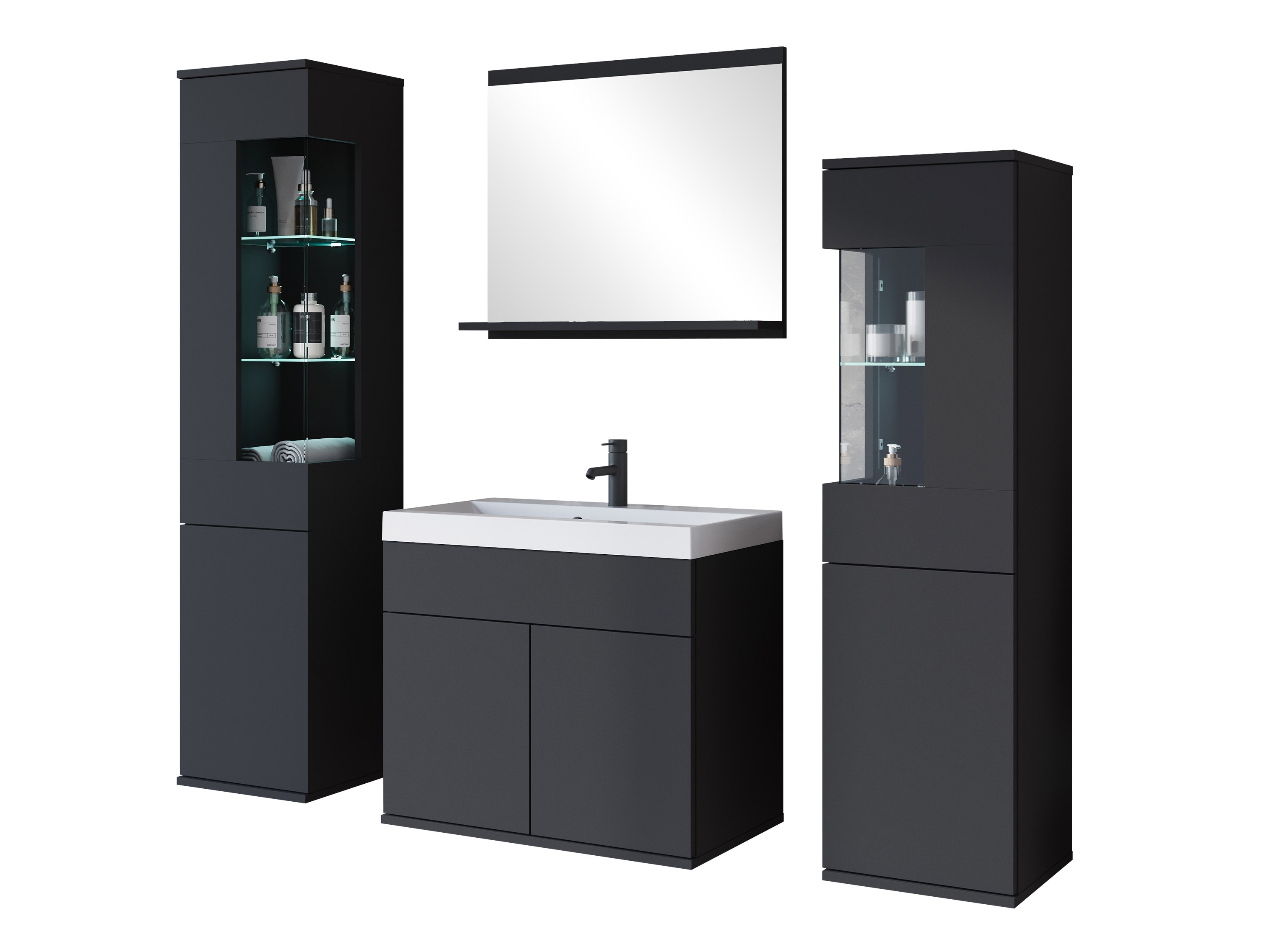 Bathroom set Sarasota 194 (Graphite)