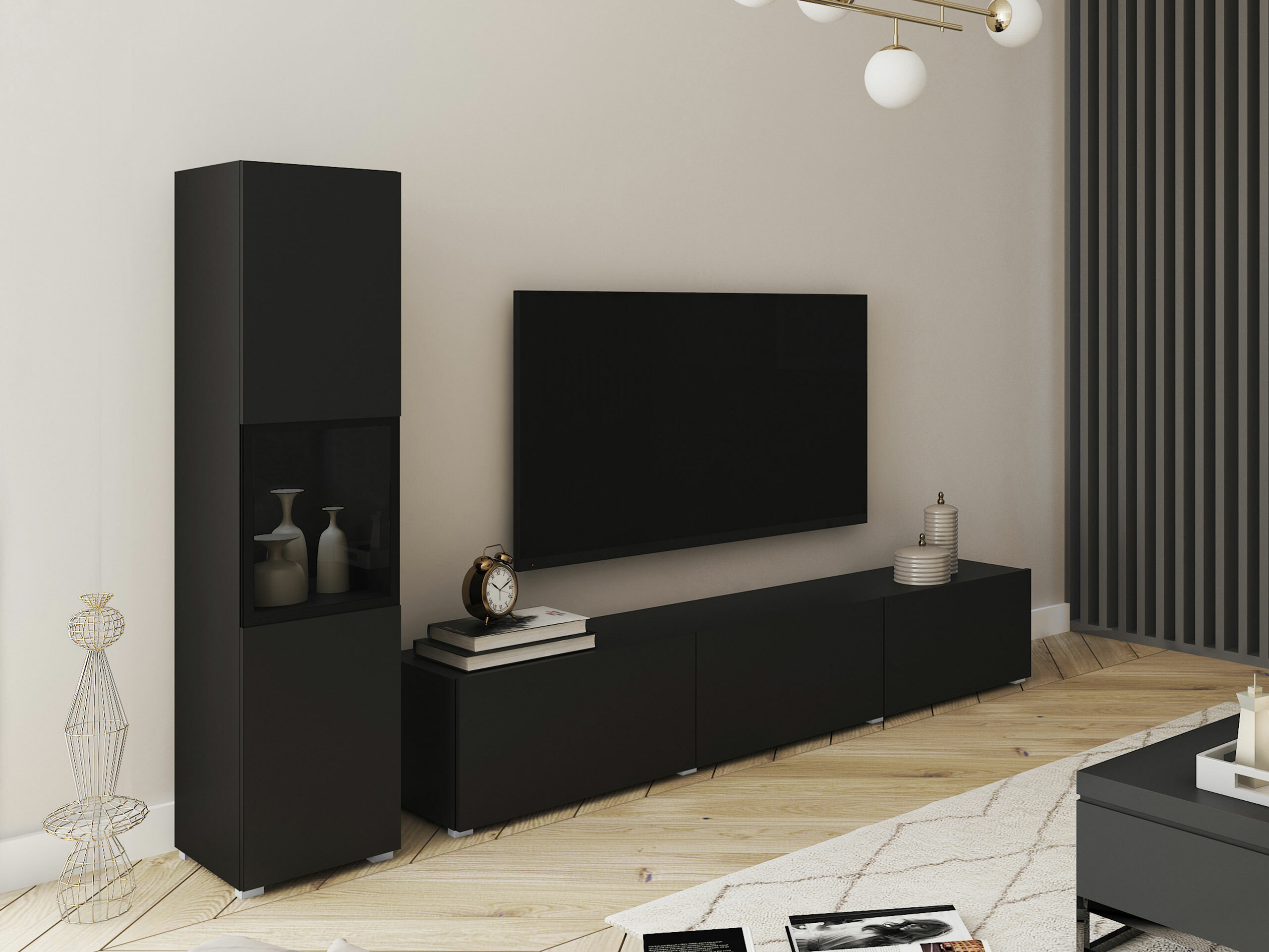 Living room set Sarasota 192 (Graphite)