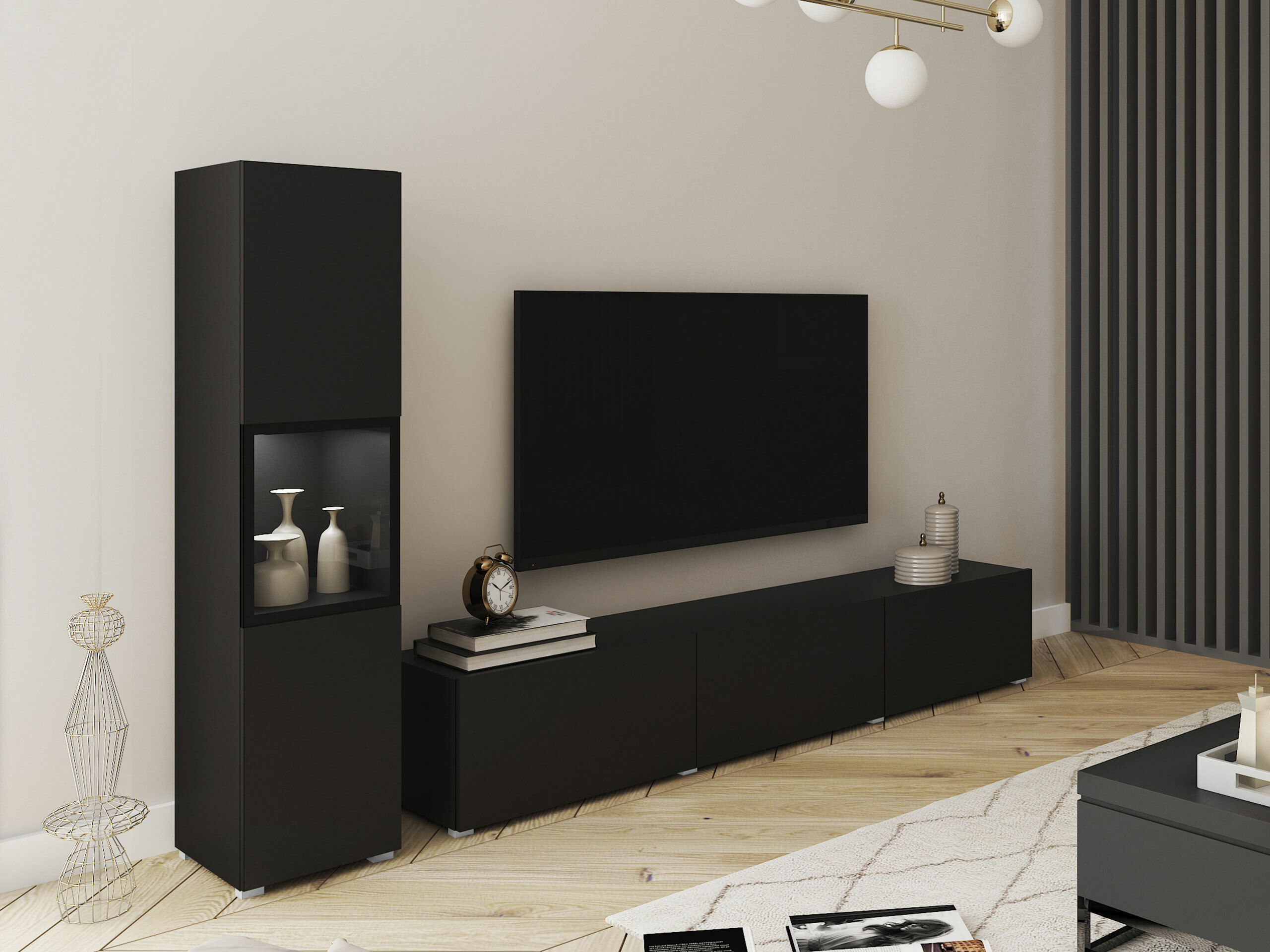 Living room set Sarasota 192 (Graphite)