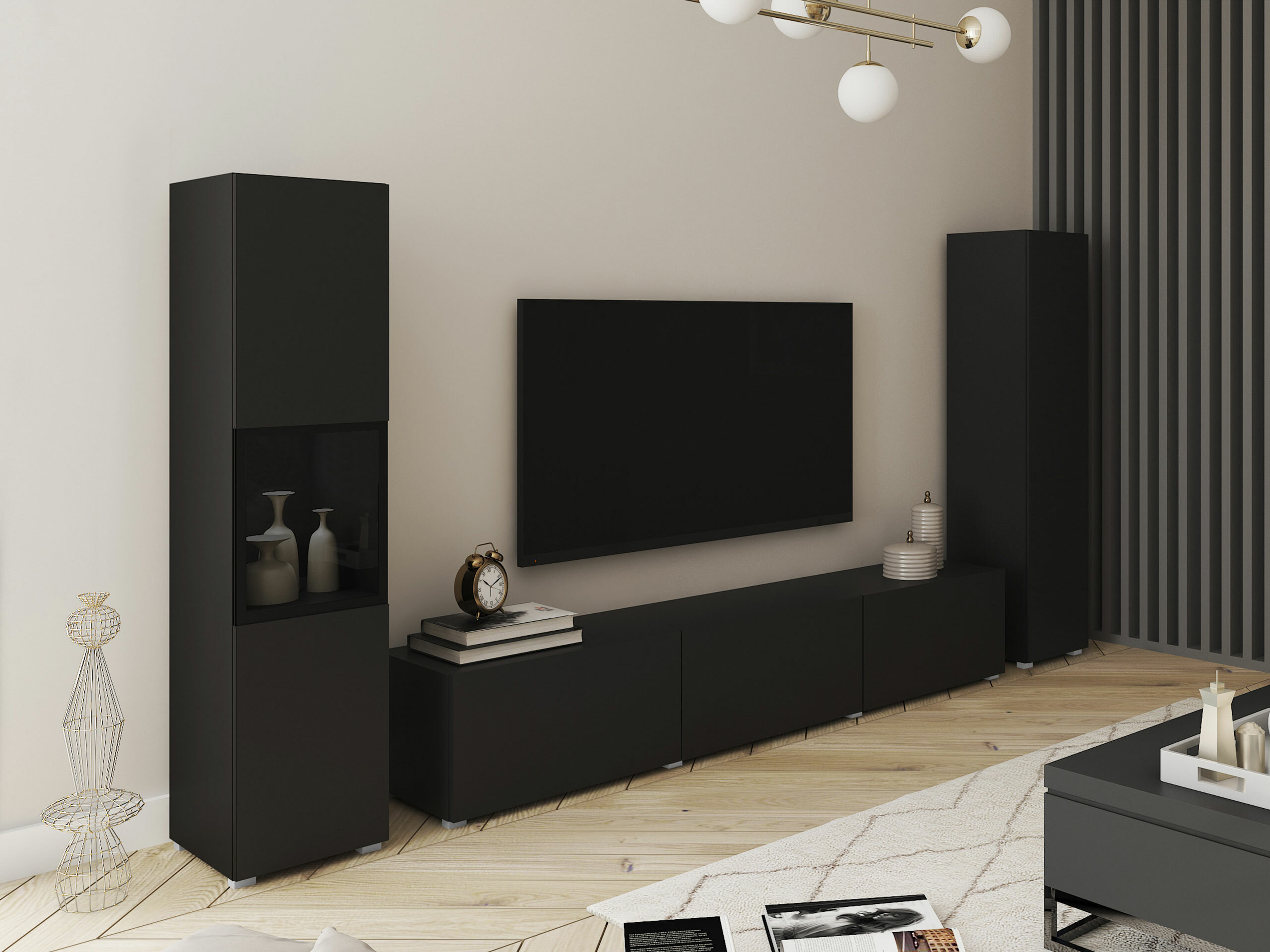 Living room set Sarasota 193 (Graphite)