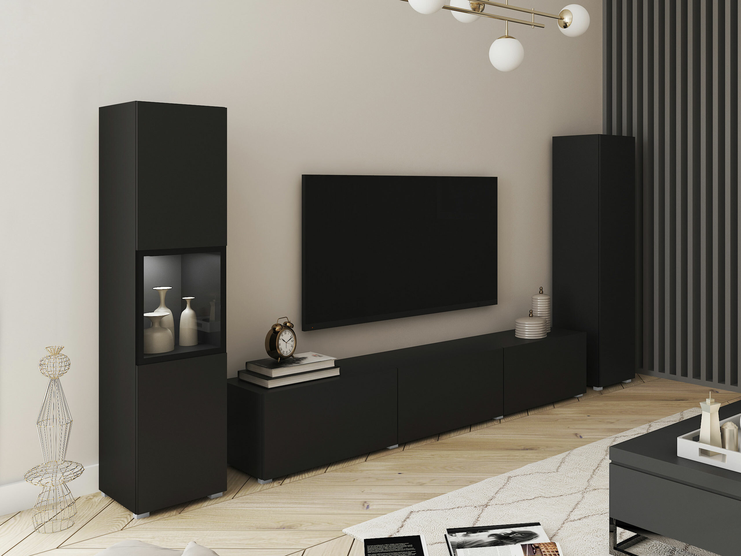 Living room set Sarasota 193 (Graphite)