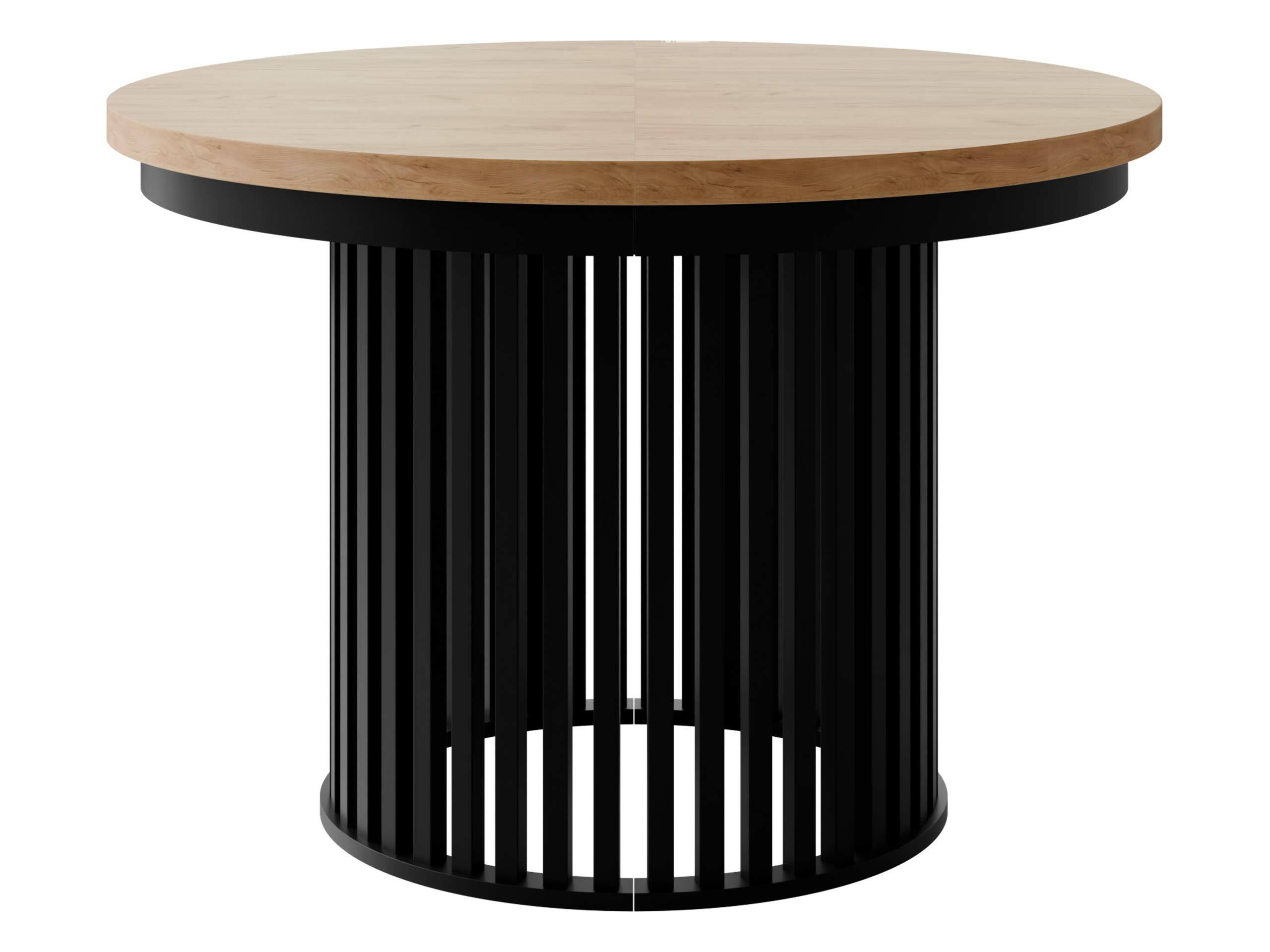 Table Racine 145 (Craft golden oak + Black)