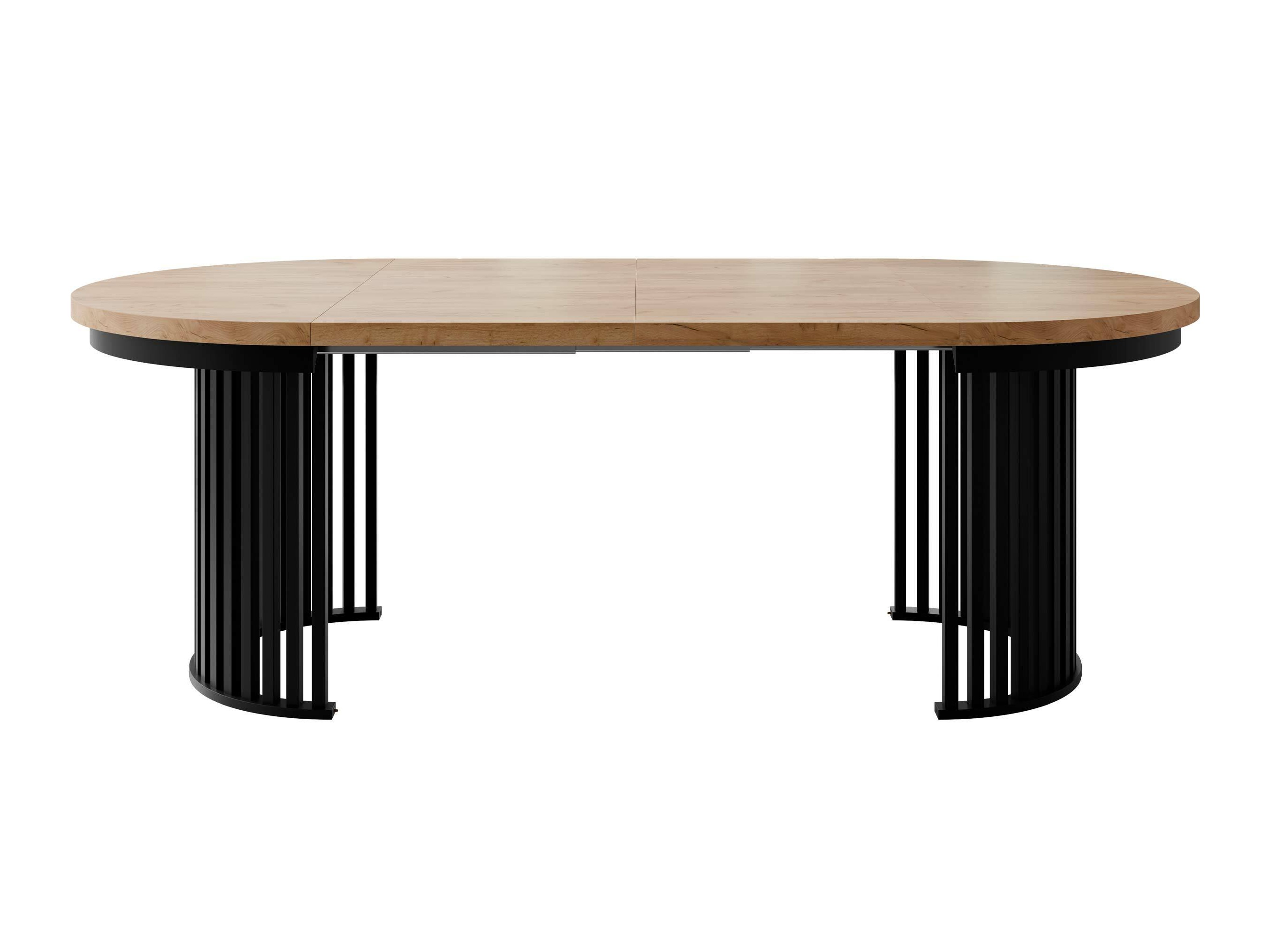Table Racine 145 (Craft golden oak + Black)