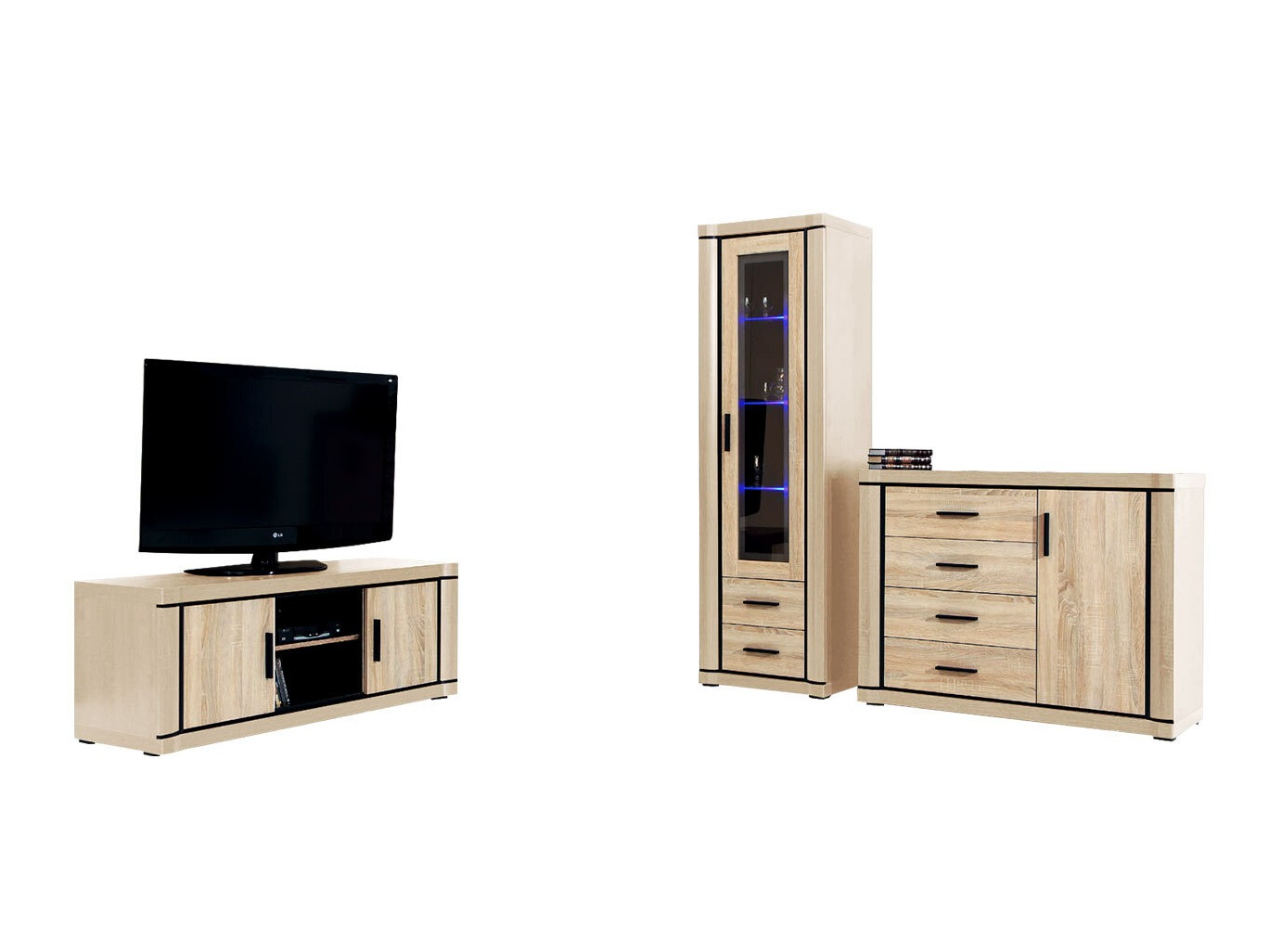 Living room set Lorelie 122 (Sonoma oak)