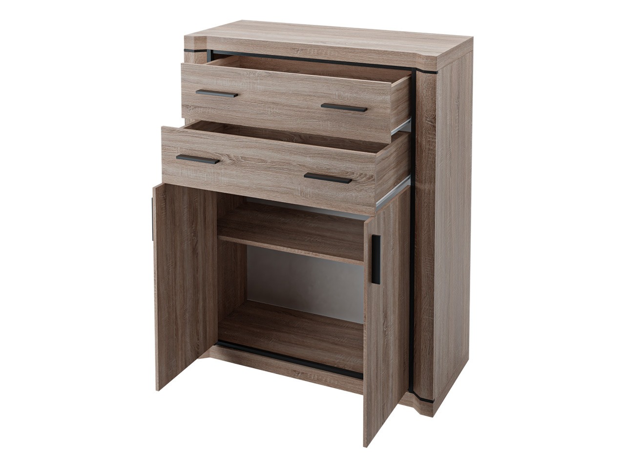 Living room set Lorelie 124 (Sonoma oak)