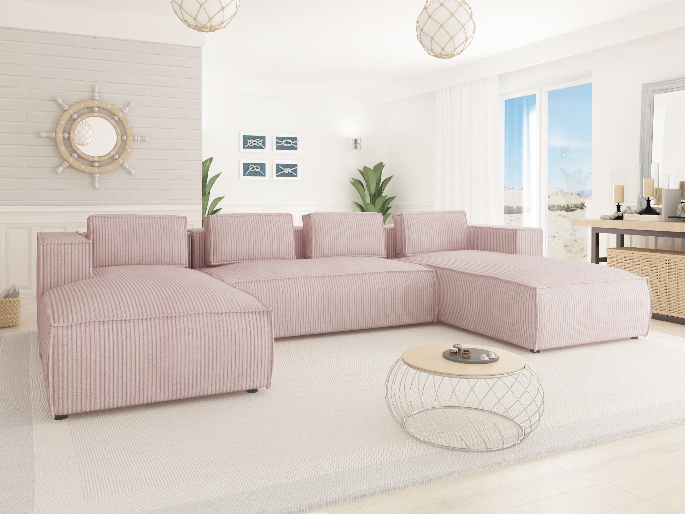 Corner sofa Tenromu 103 (Lincoln 61)