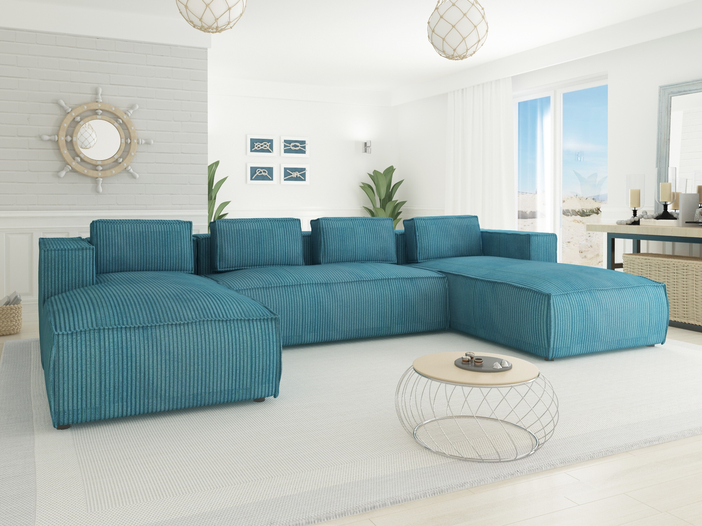 Corner sofa Tenromu 103 (Lincoln 75)