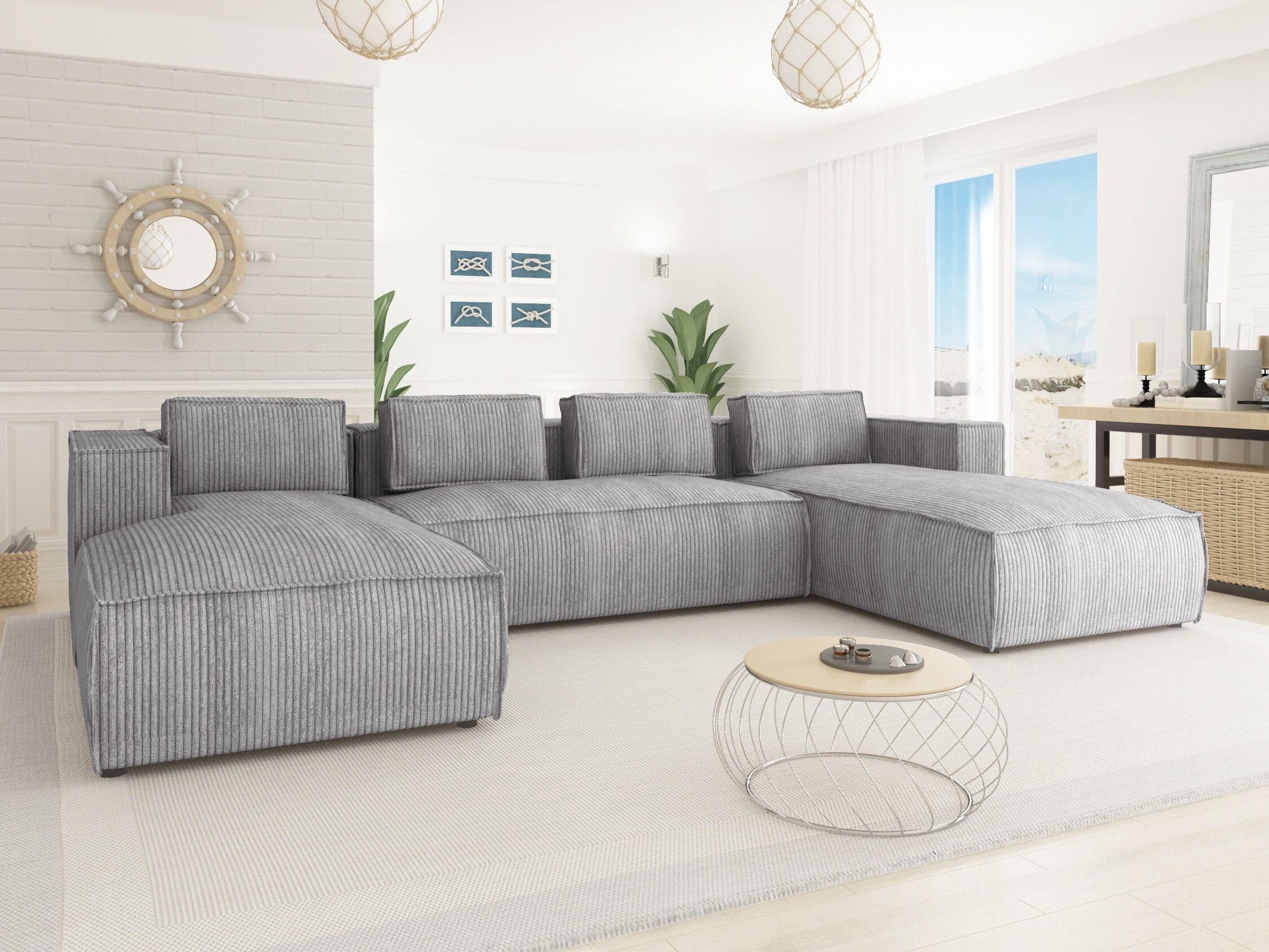 Corner sofa Tenromu 103 (Lincoln 86)