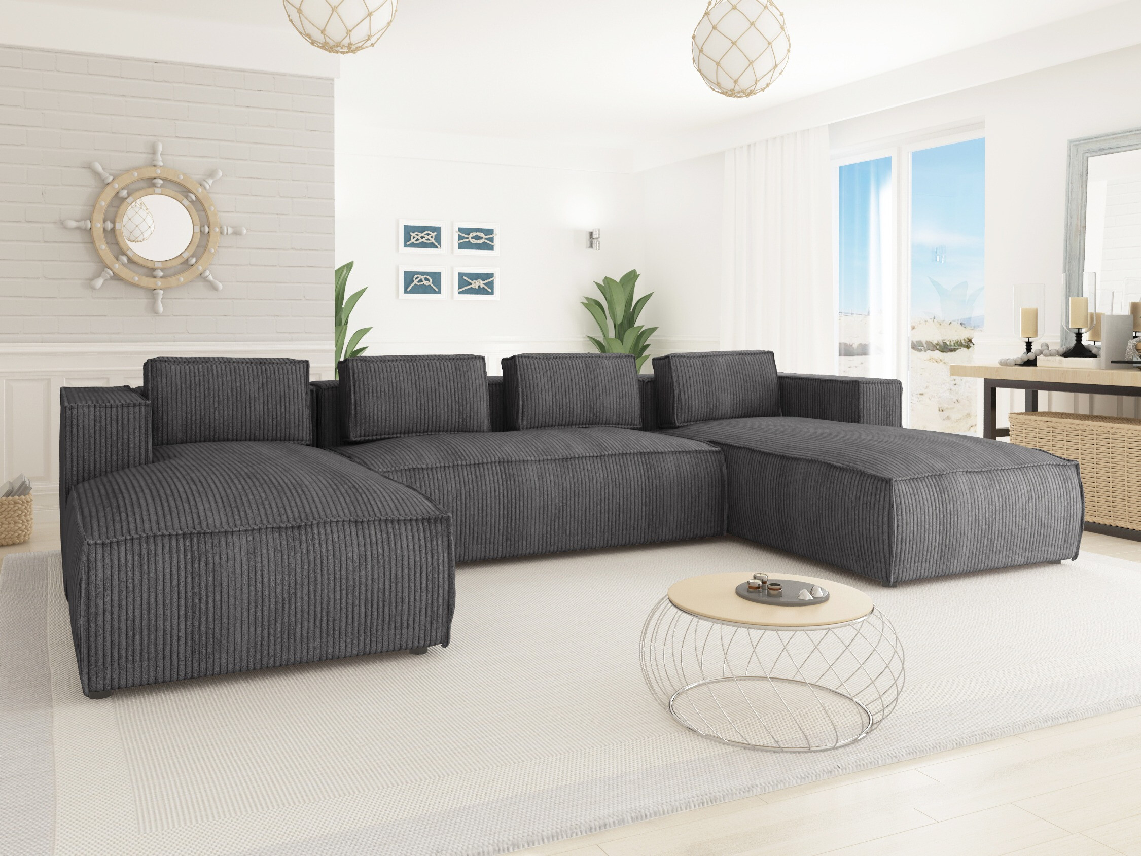 Corner sofa Tenromu 103 (Lincoln 90)