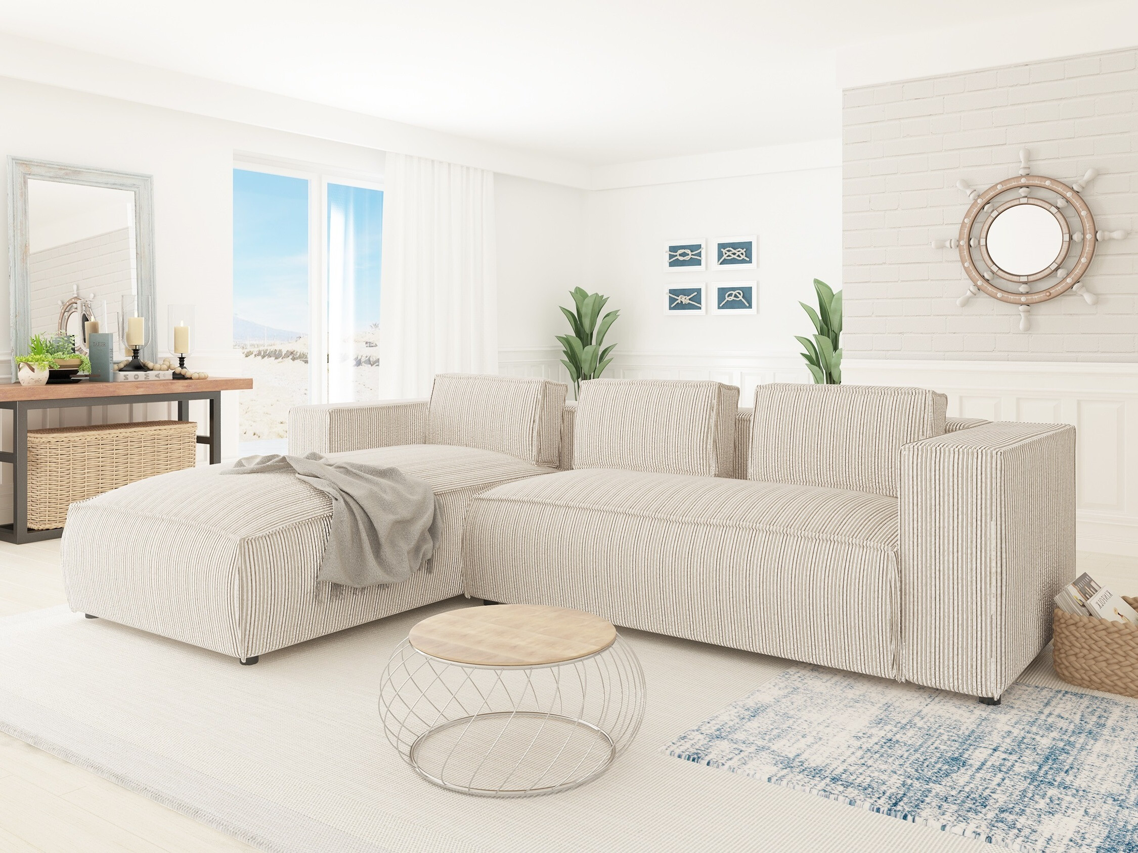 Corner sofa Tenromu 104 (Lincoln 03)