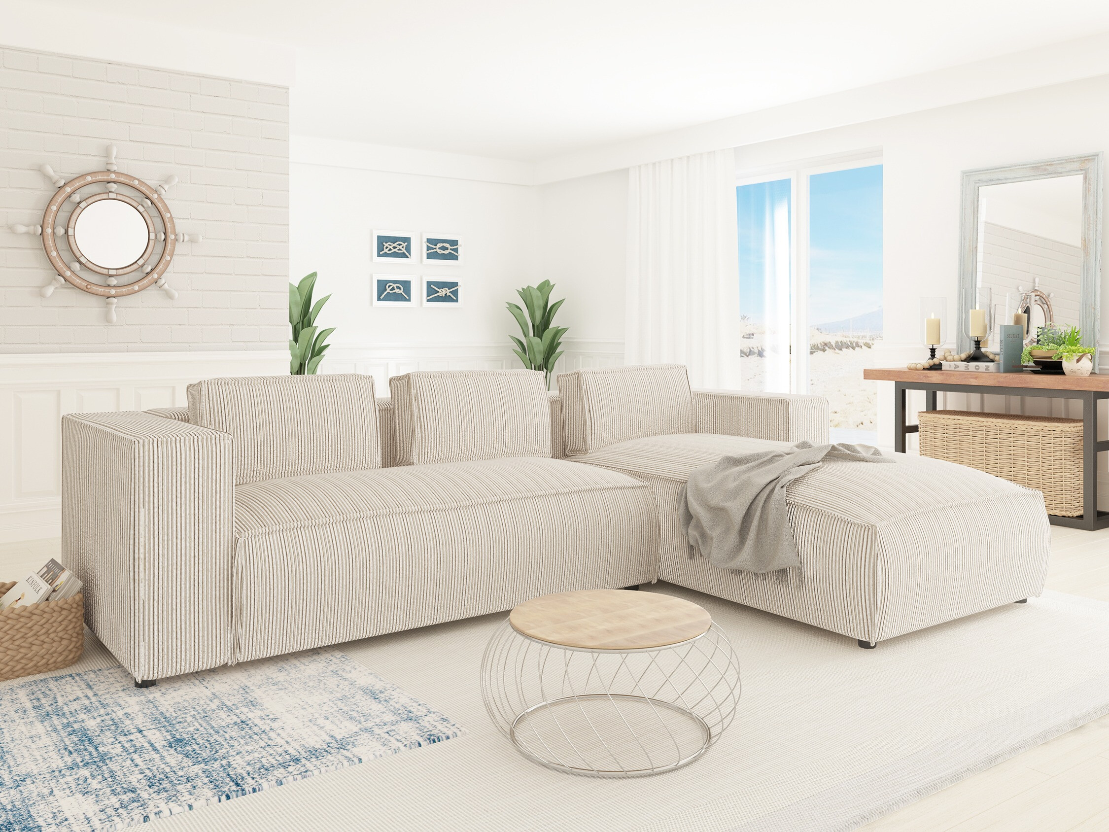 Corner sofa Tenromu 104 (Lincoln 03)