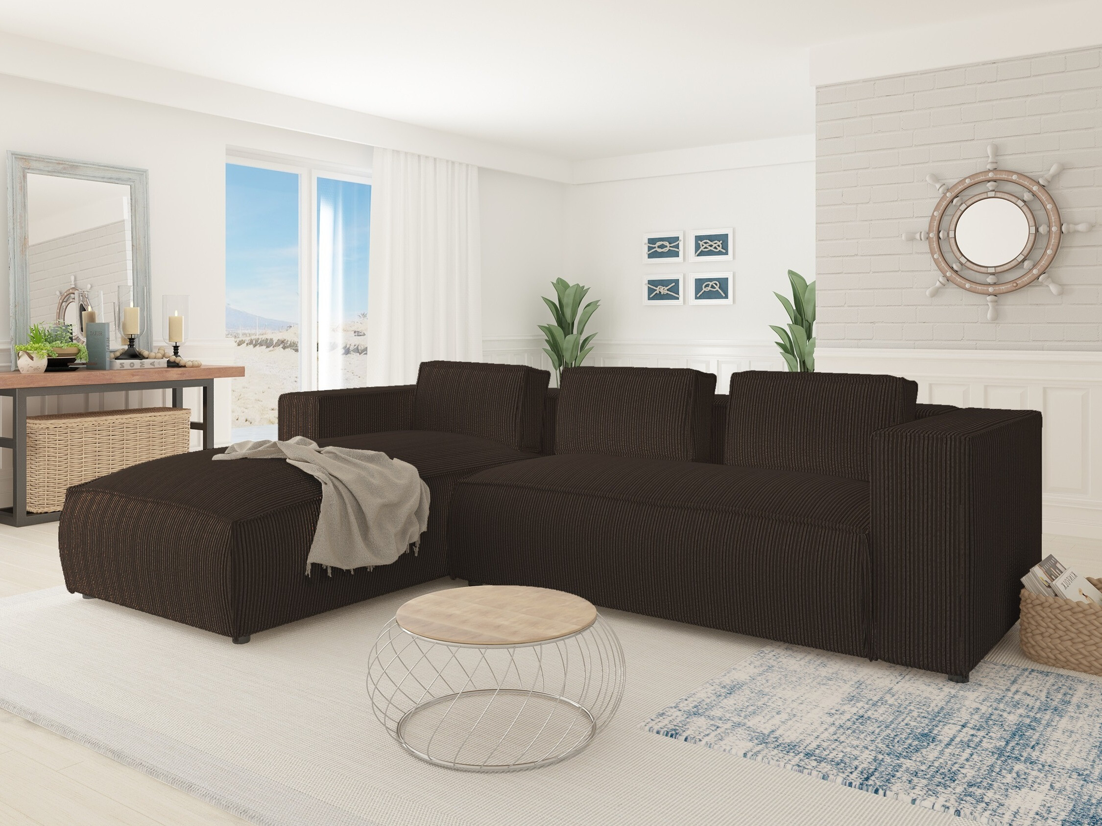Corner sofa Tenromu 104 (Lincoln 29)