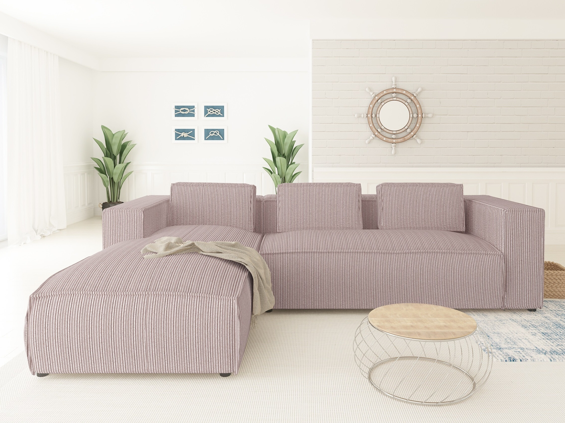 Corner sofa Tenromu 104 (Lincoln 61)