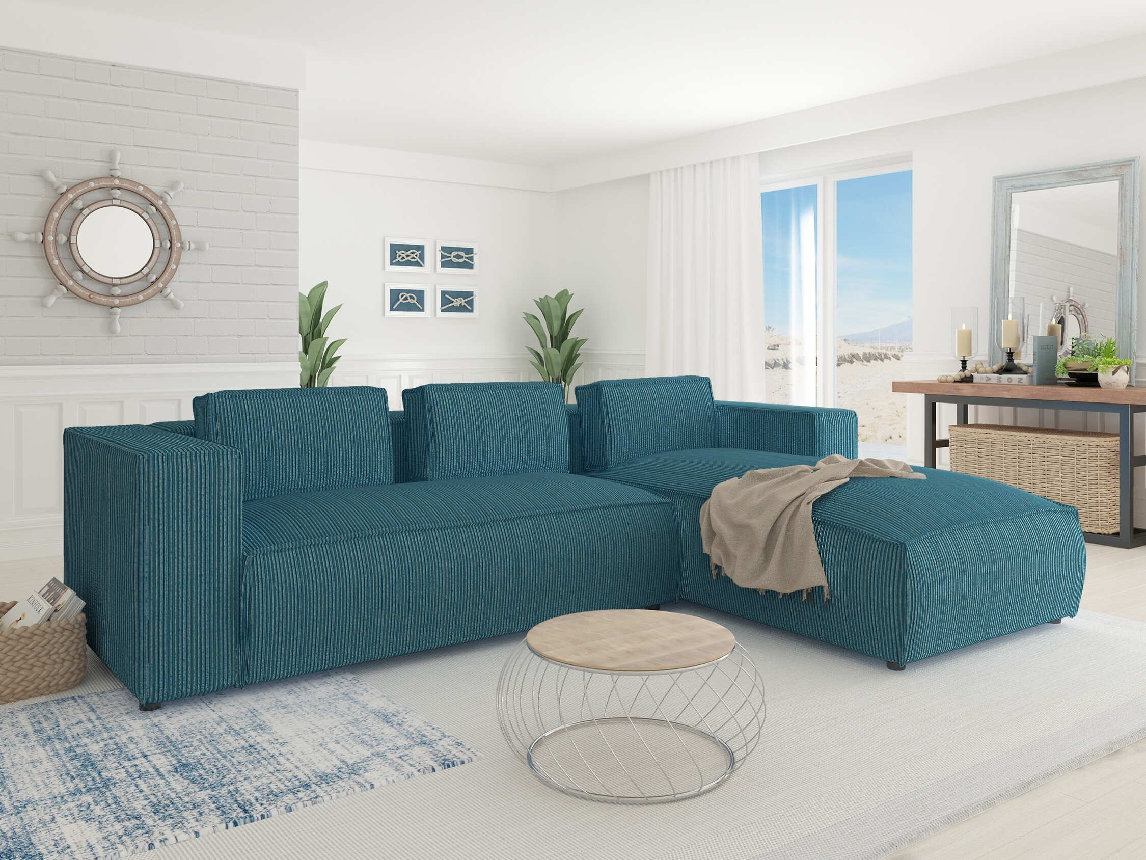 Corner sofa Tenromu 104 (Lincoln 75)
