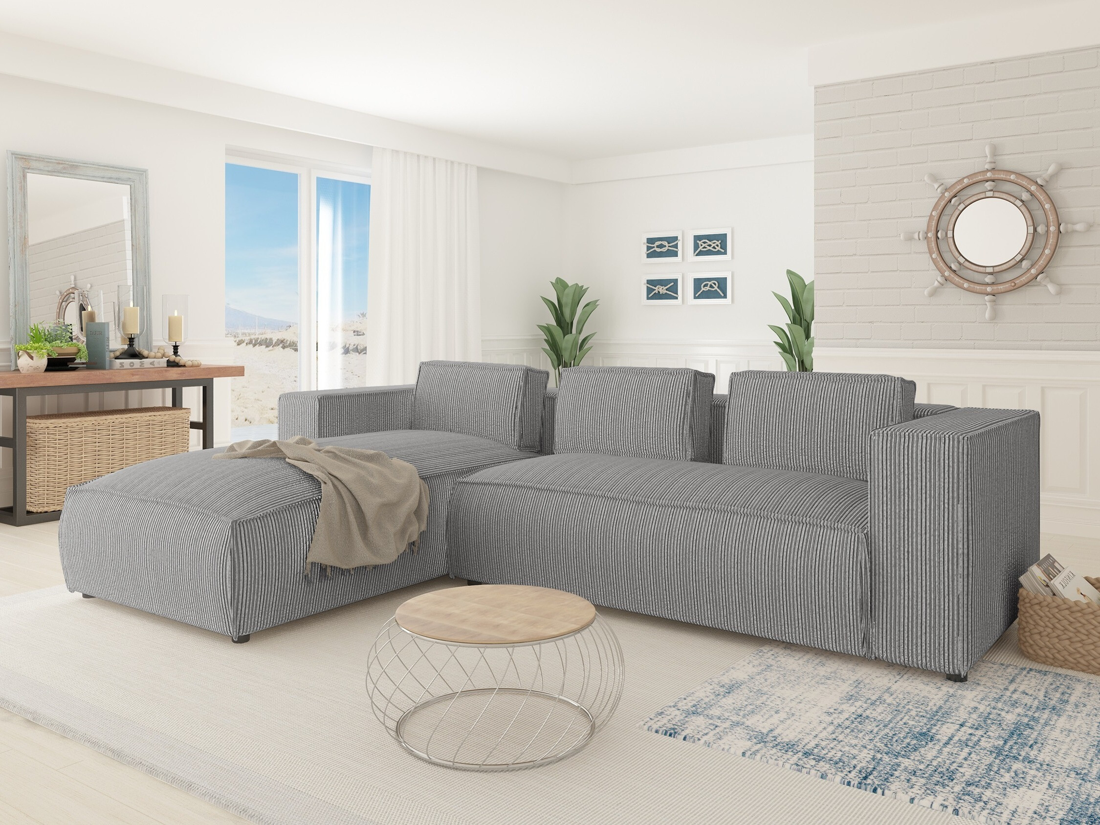 Corner sofa Tenromu 104 (Lincoln 86)