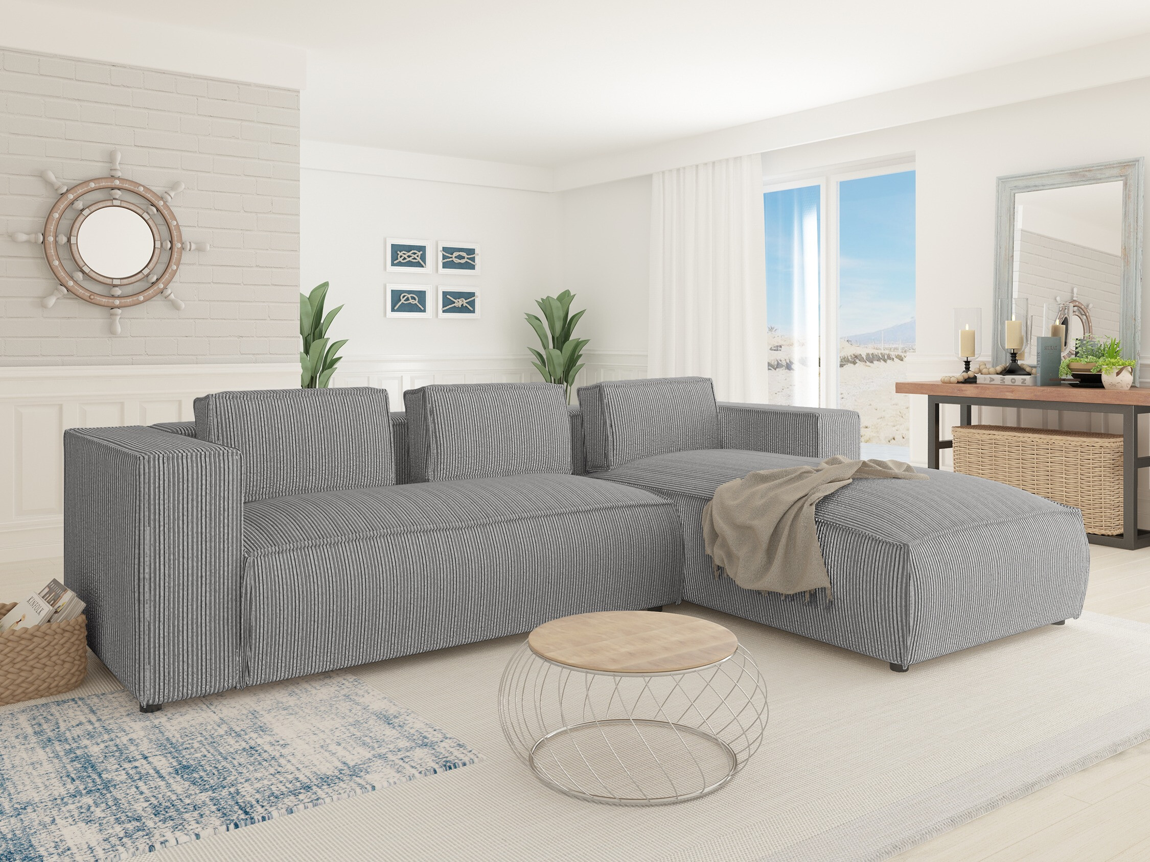 Corner sofa Tenromu 104 (Lincoln 86)