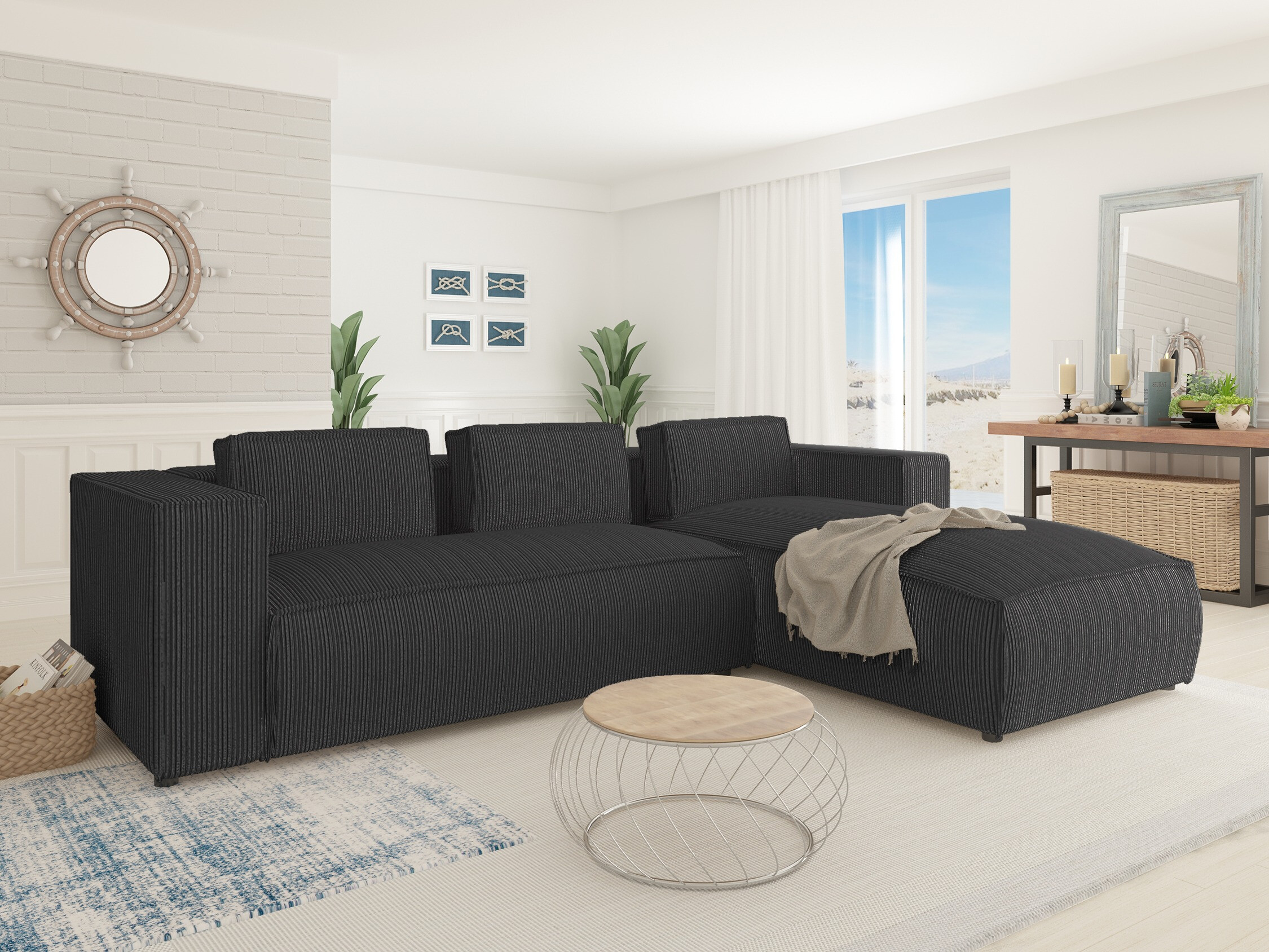 Corner sofa Tenromu 104 (Lincoln 90)