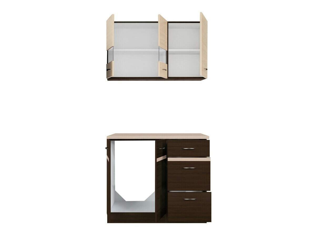 Modular kitchen set Eli Dark 118