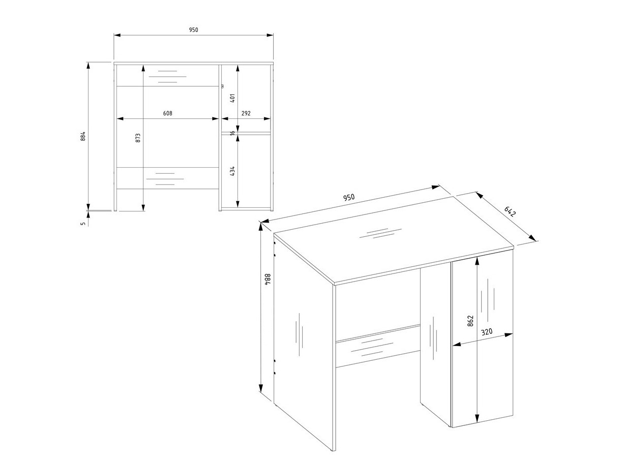 Standing bathroom cabinet Balelbo 109