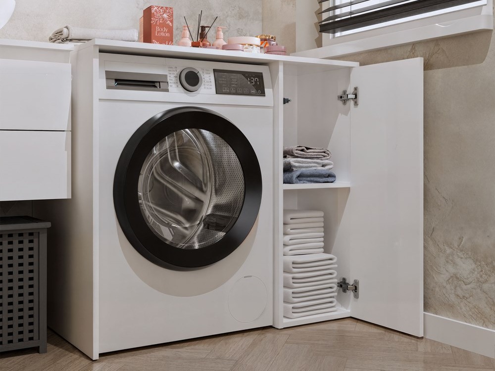Standing bathroom cabinet Balelbo 114 (White)