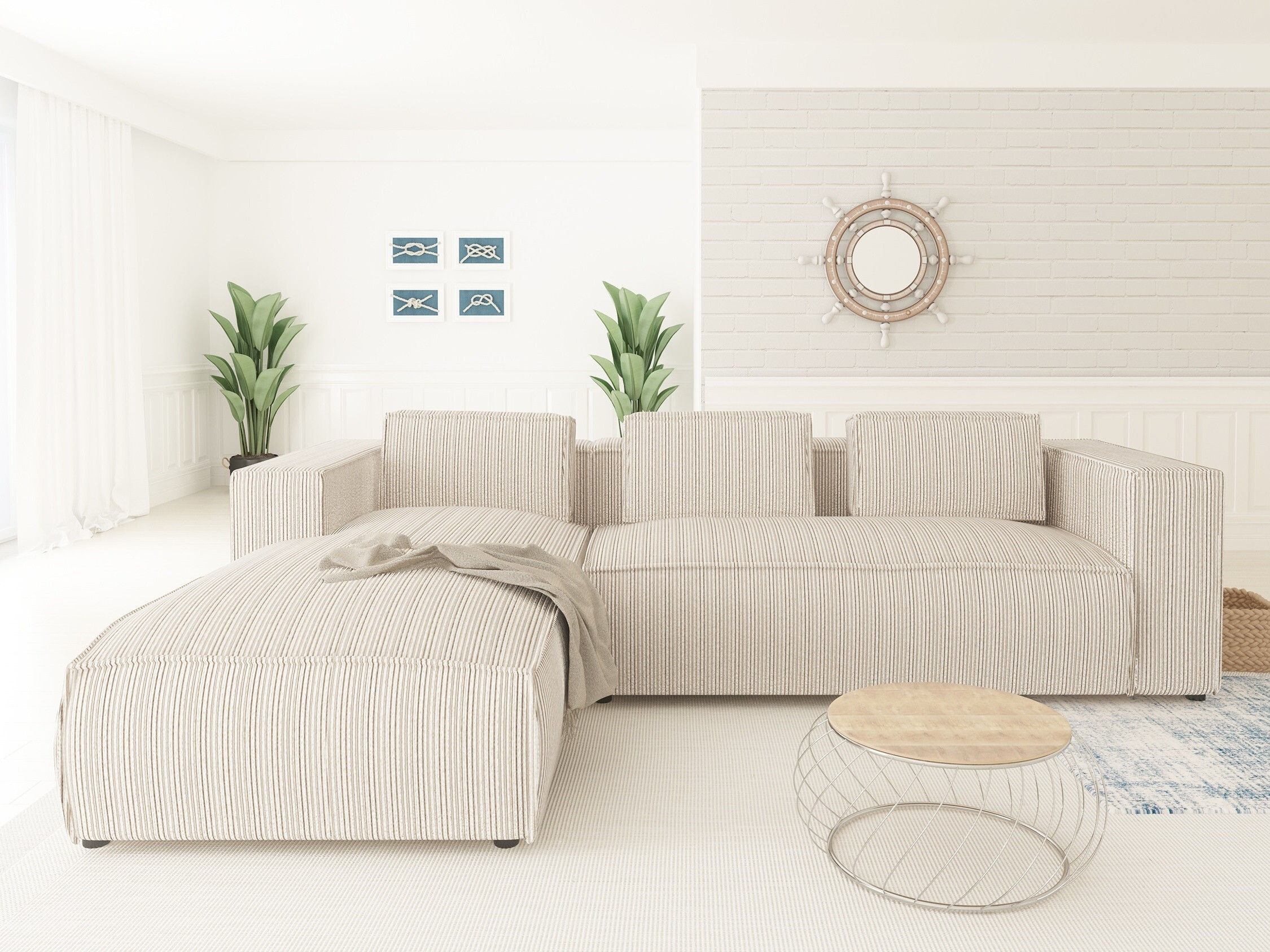 Corner sofa Tenromu 104 (Lincoln 03)