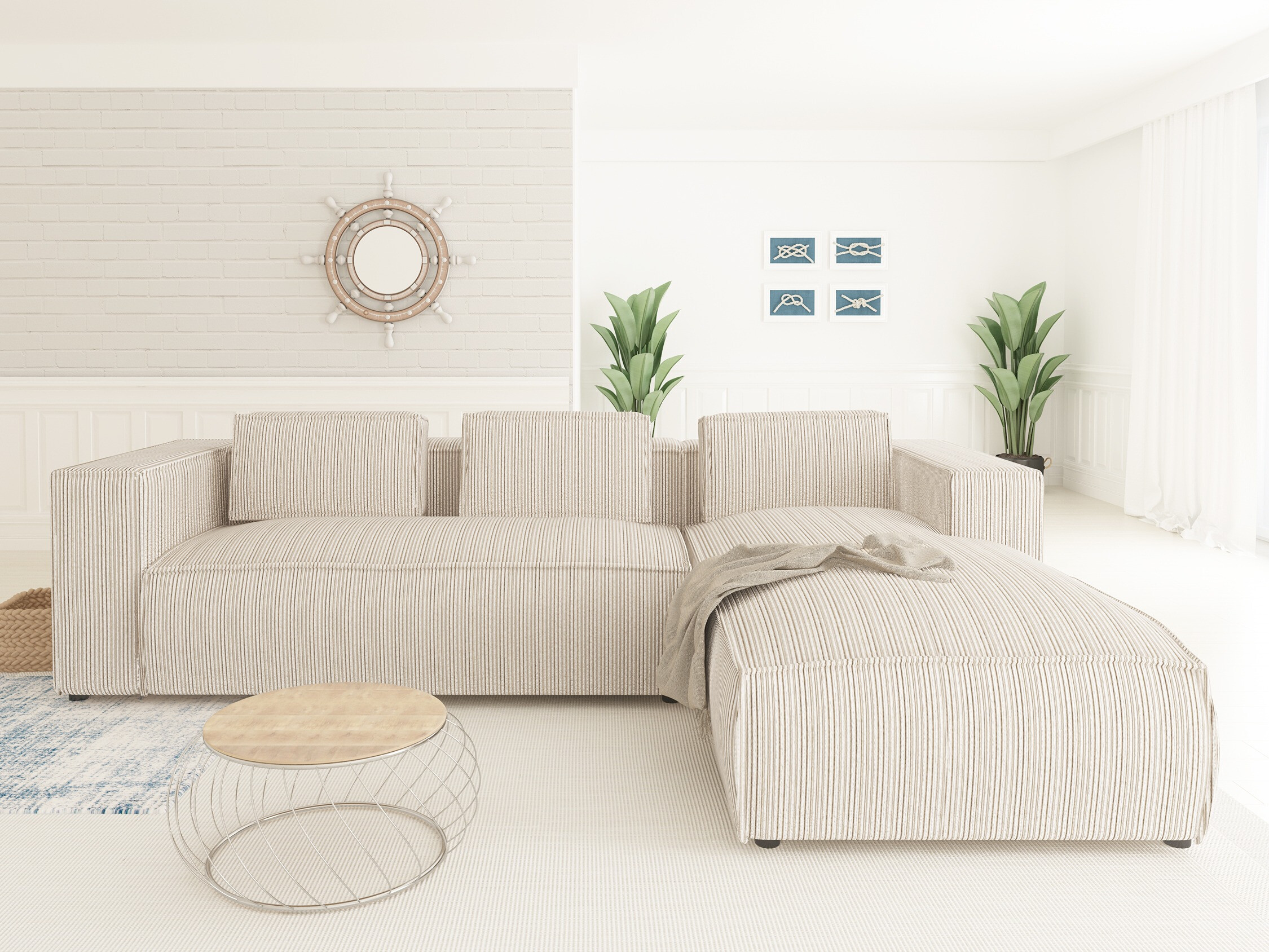 Corner sofa Tenromu 104 (Lincoln 03)