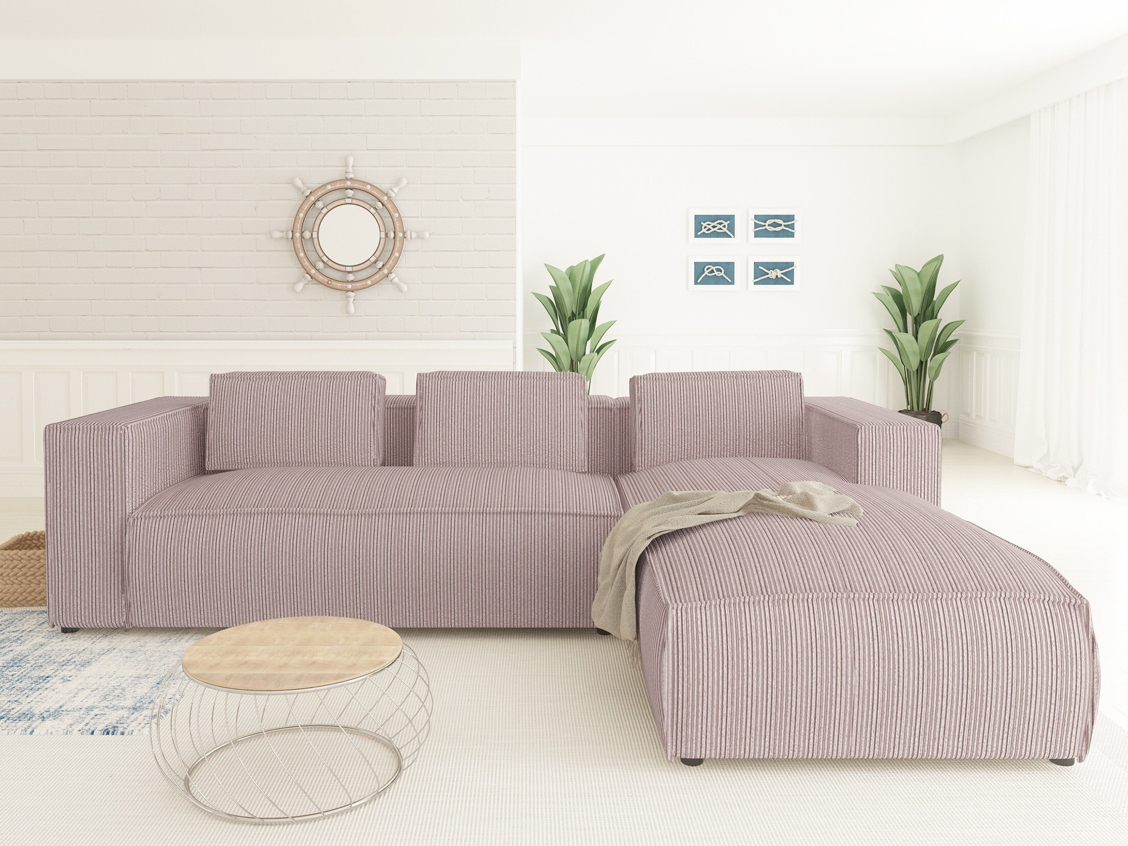 Corner sofa Tenromu 104 (Lincoln 61)