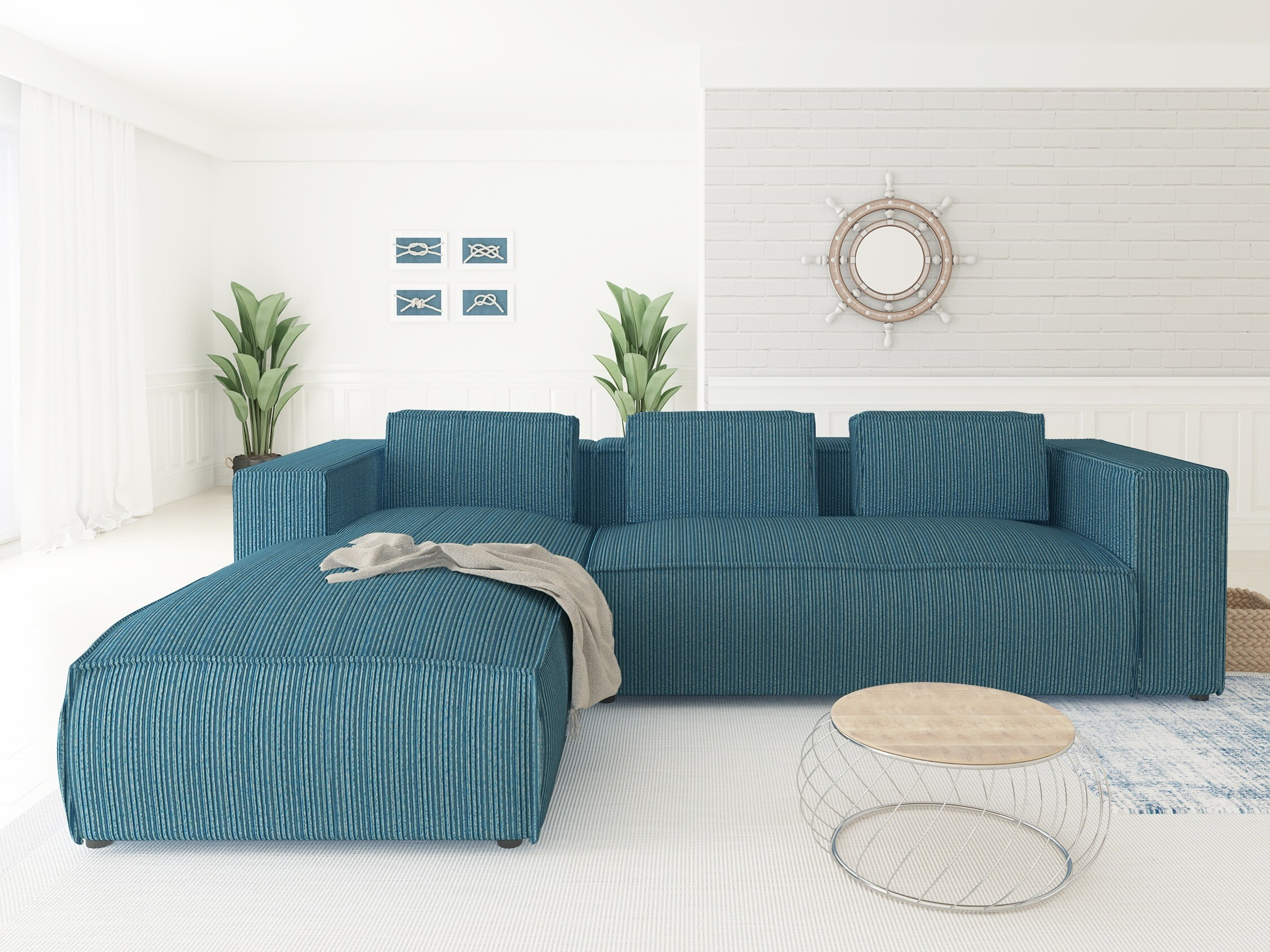 Corner sofa Tenromu 104 (Lincoln 75)
