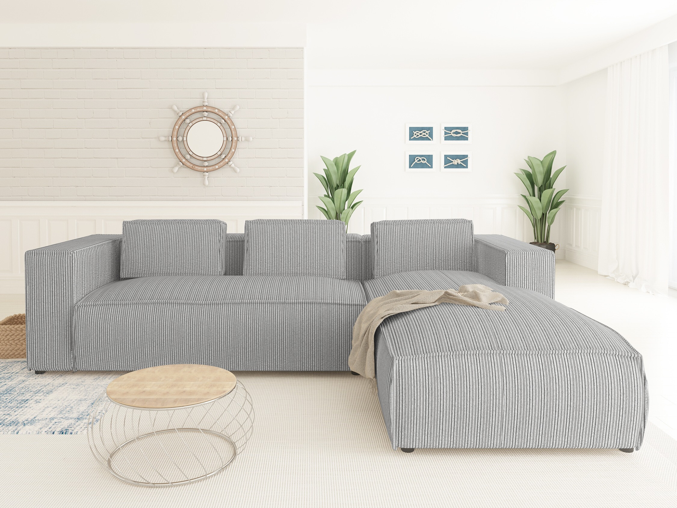 Corner sofa Tenromu 104 (Lincoln 86)