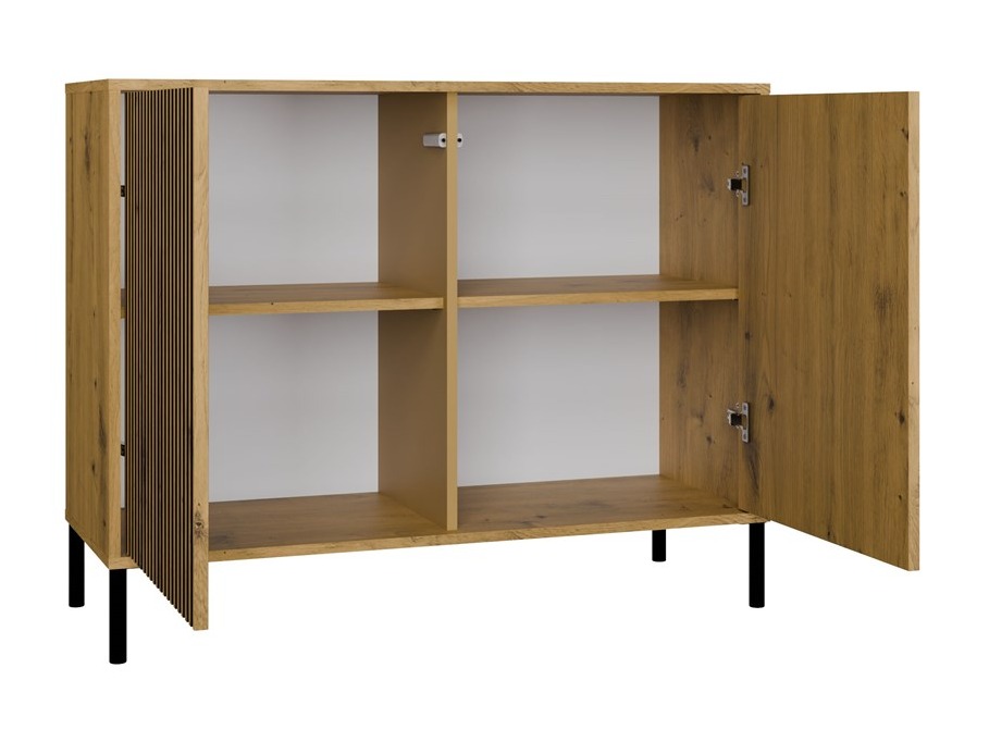 Sideboard Orlsone 109 (Artisan oak + Black)