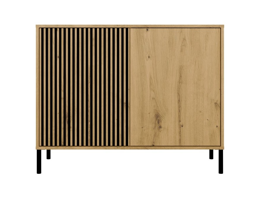 Sideboard Orlsone 109 (Artisan oak + Black)