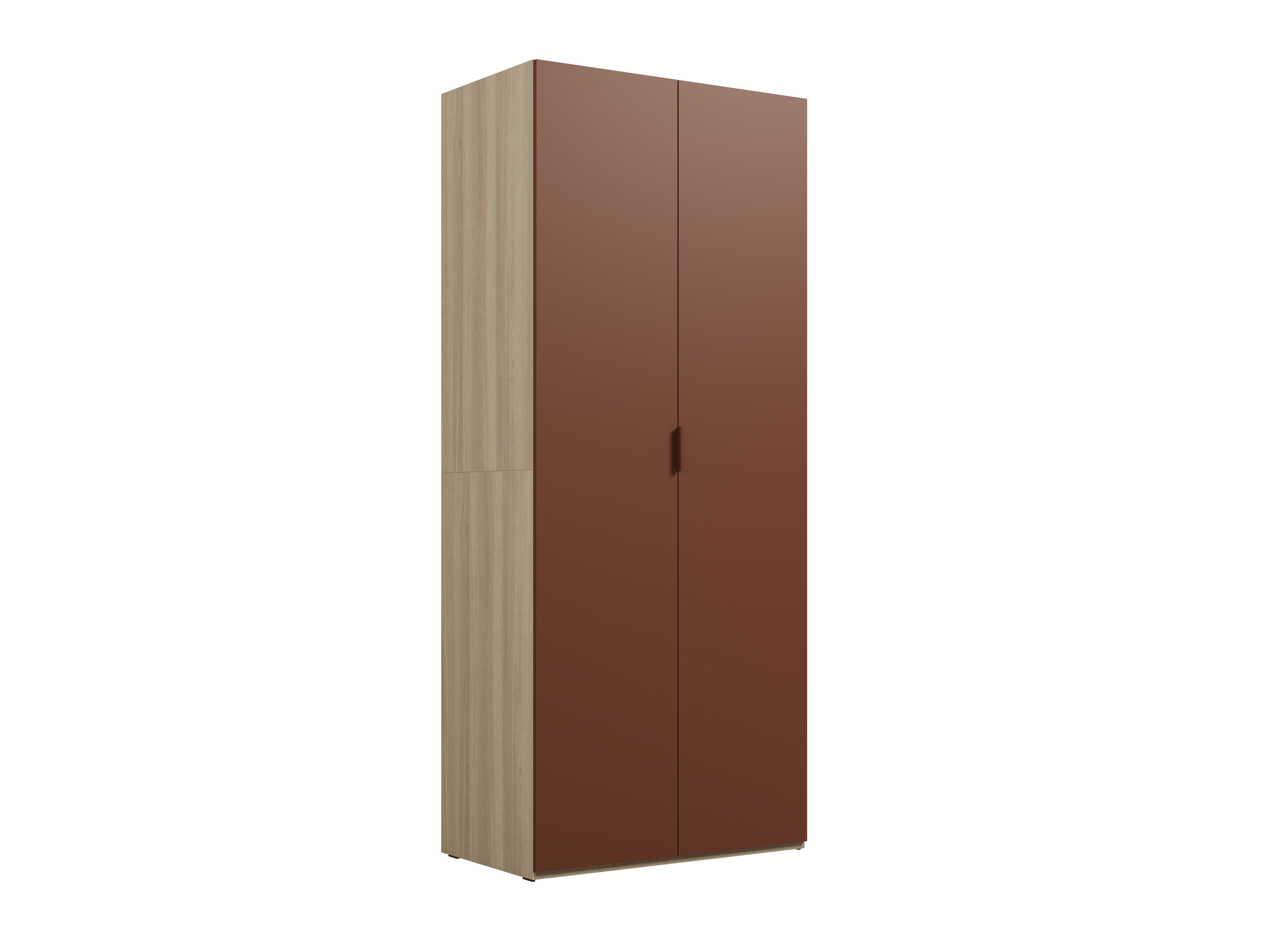 Wardrobe Austin 387 (Orange + Oak)