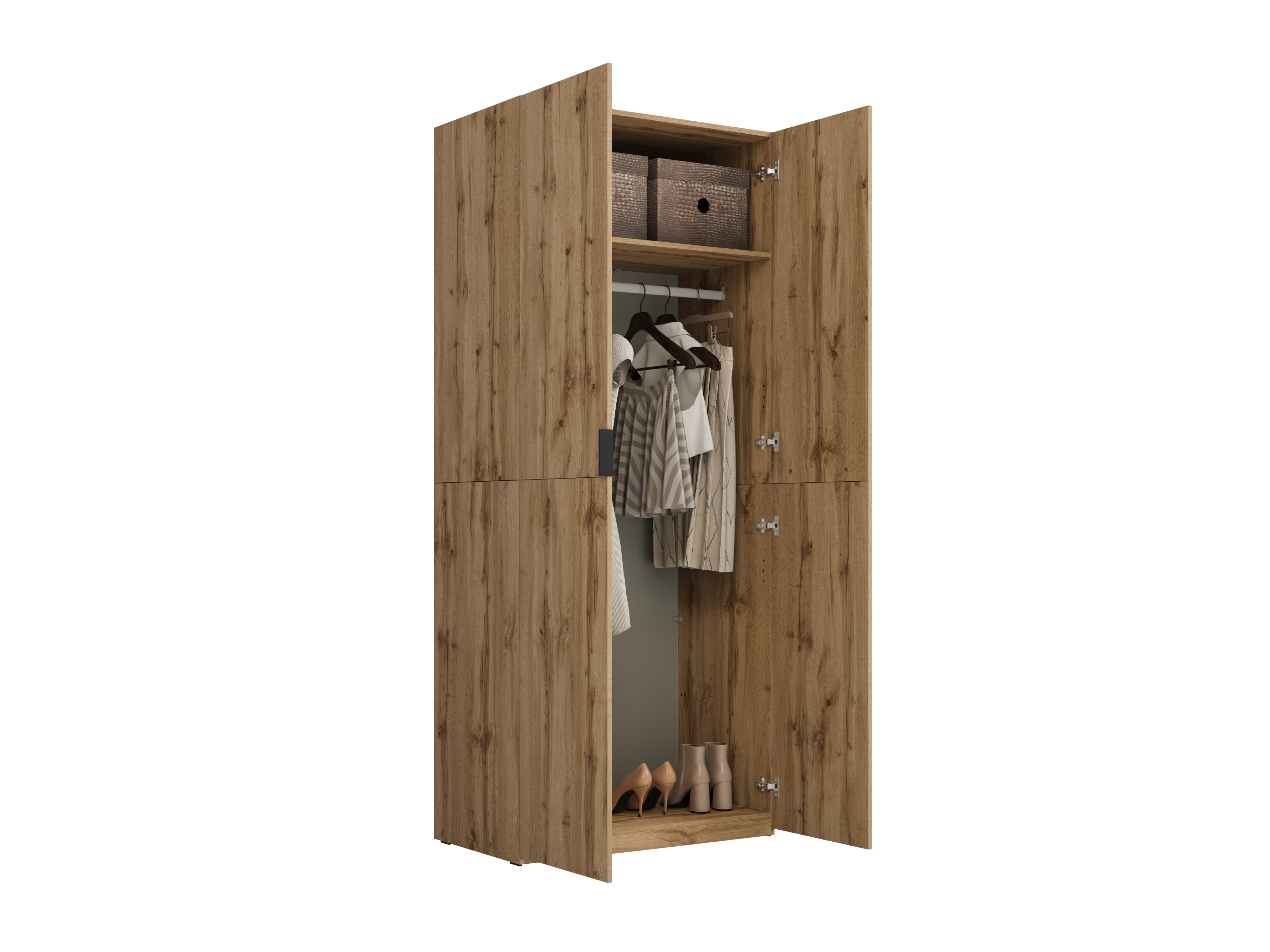 Wardrobe Austin 387 (Wotan Oak)