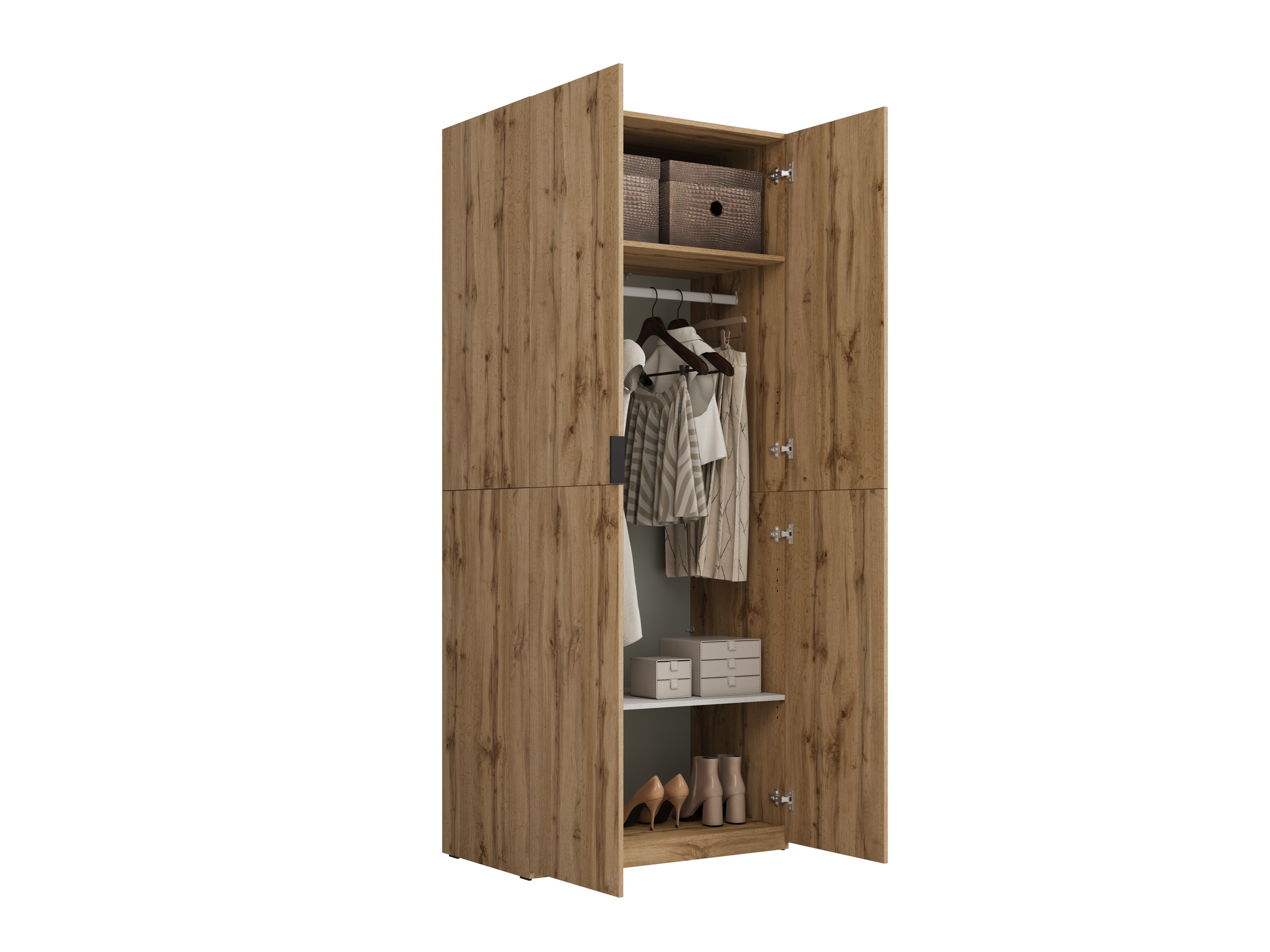 Wardrobe Austin 387 (Wotan Oak)