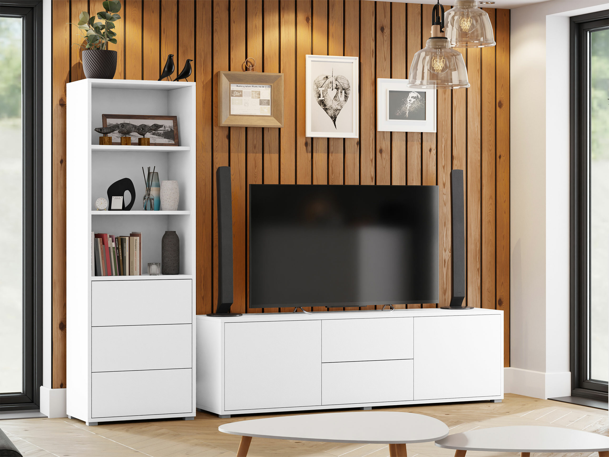 Living room set Comfivo Fersoe 111 (White)