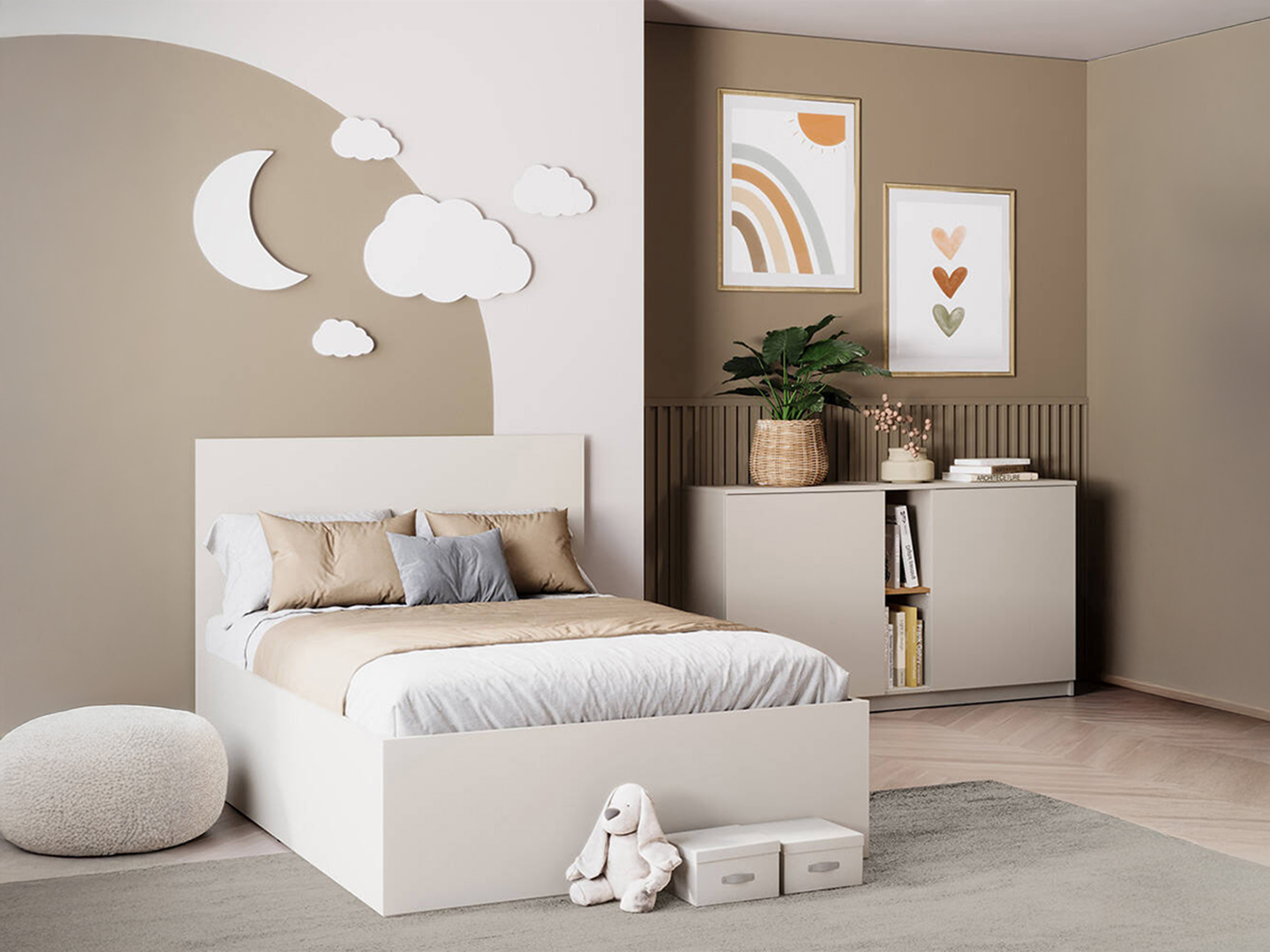 Bed Ferferu 100