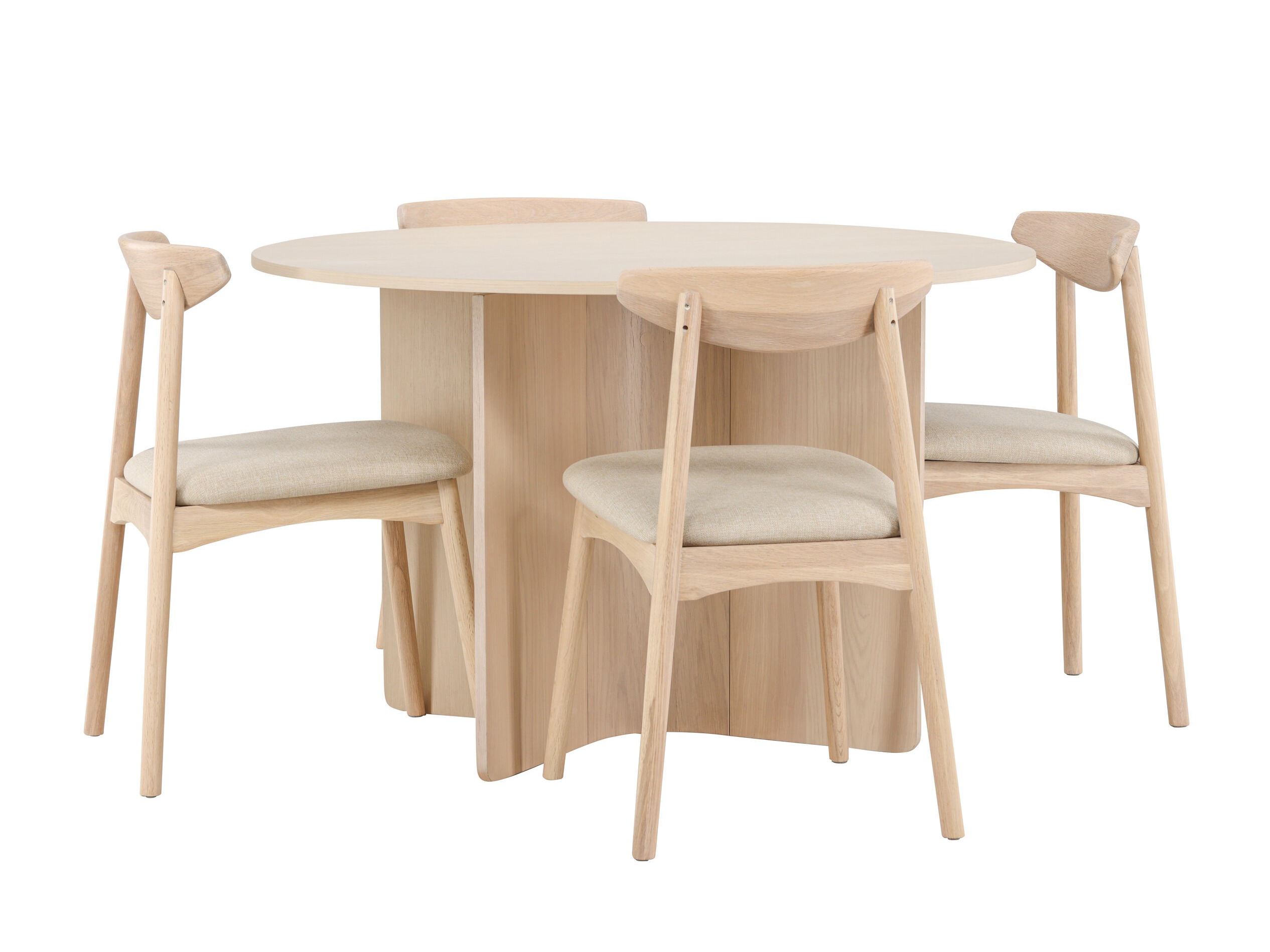 Dining set Dallas 4986 (Light wood)