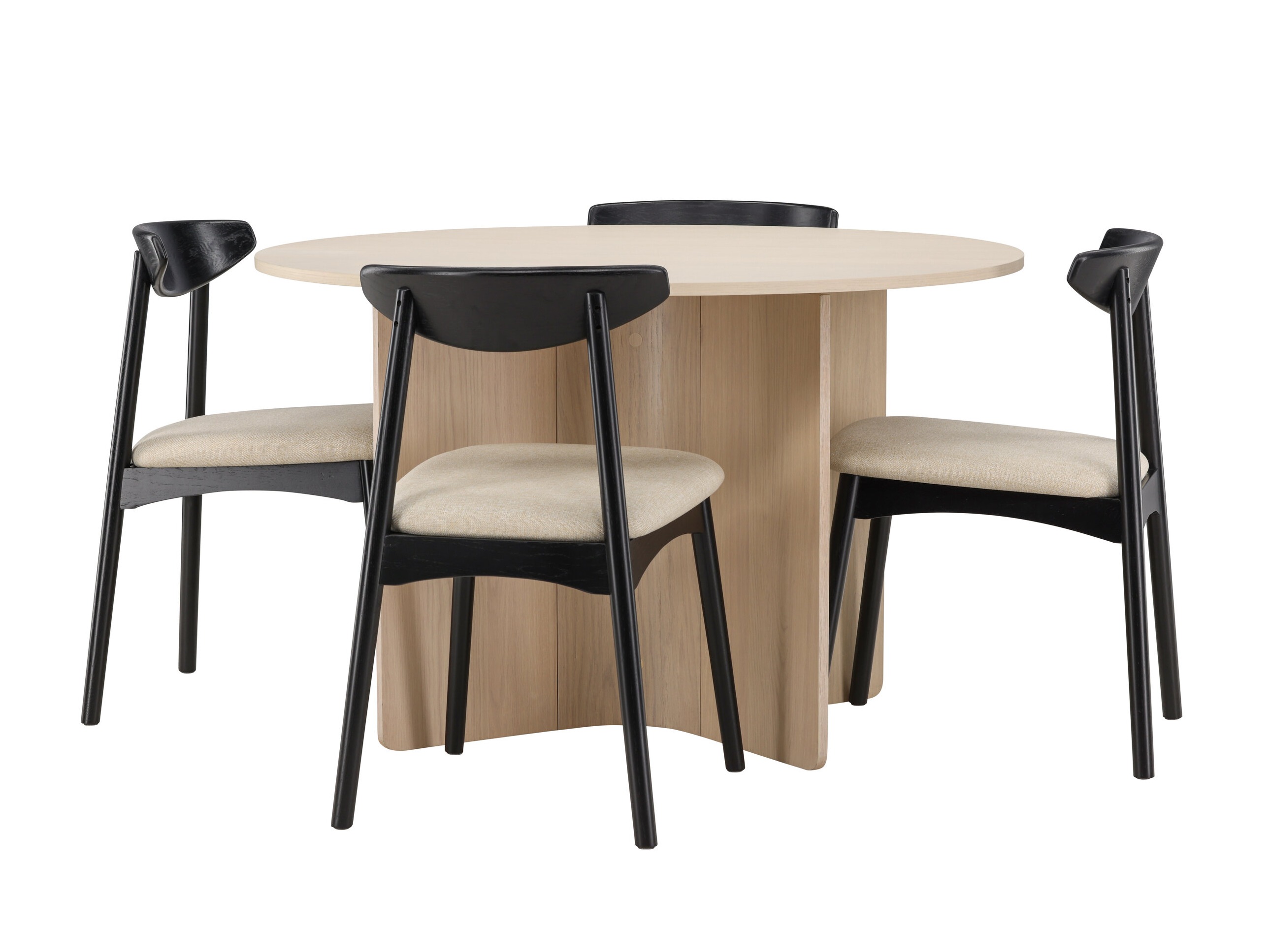 Dining set Dallas 4986 (Light wood)
