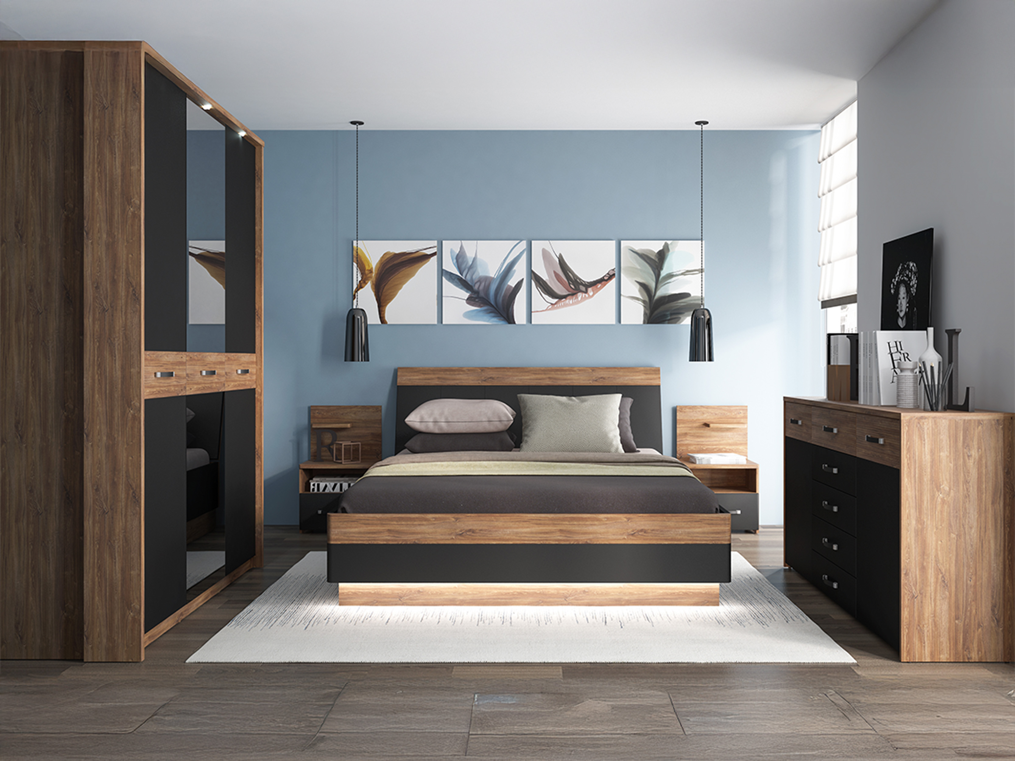 Bed Melenou 104