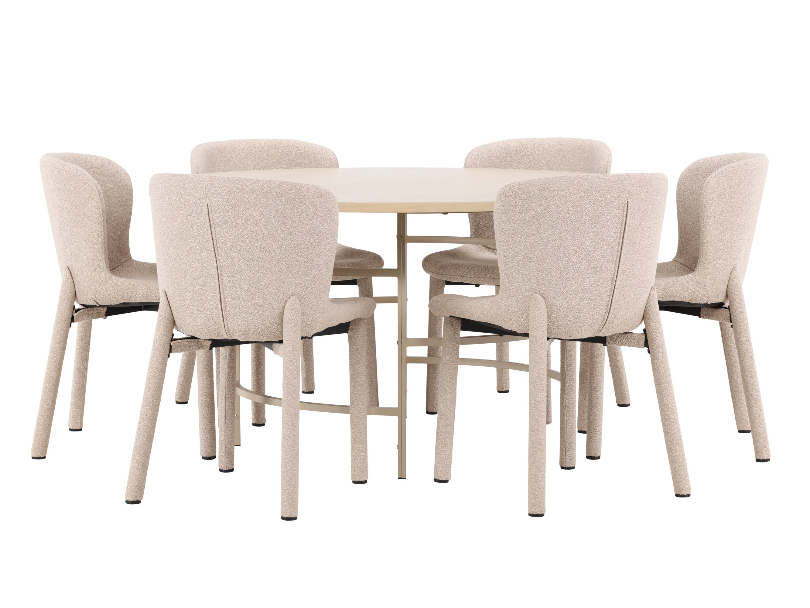 Dining set Dallas 4987 (Light brown)