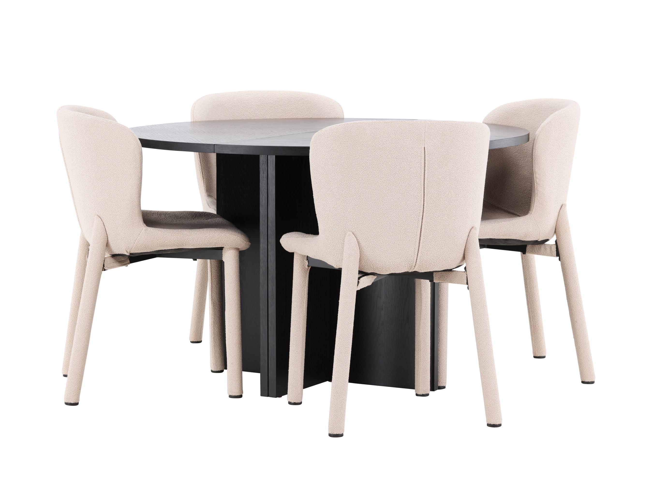 Dining set Dallas 4988 (Black)