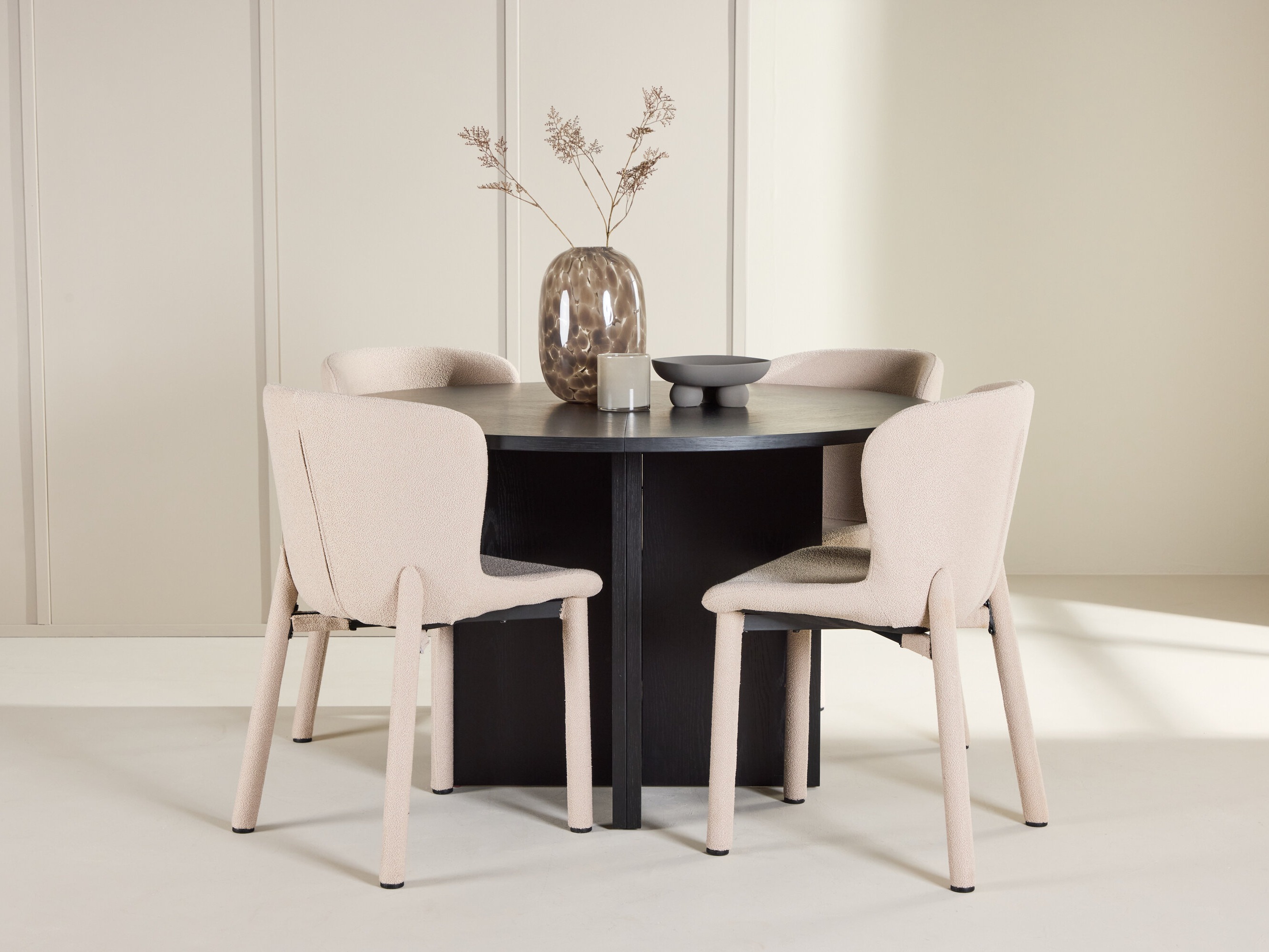 Dining set Dallas 4988 (Black)