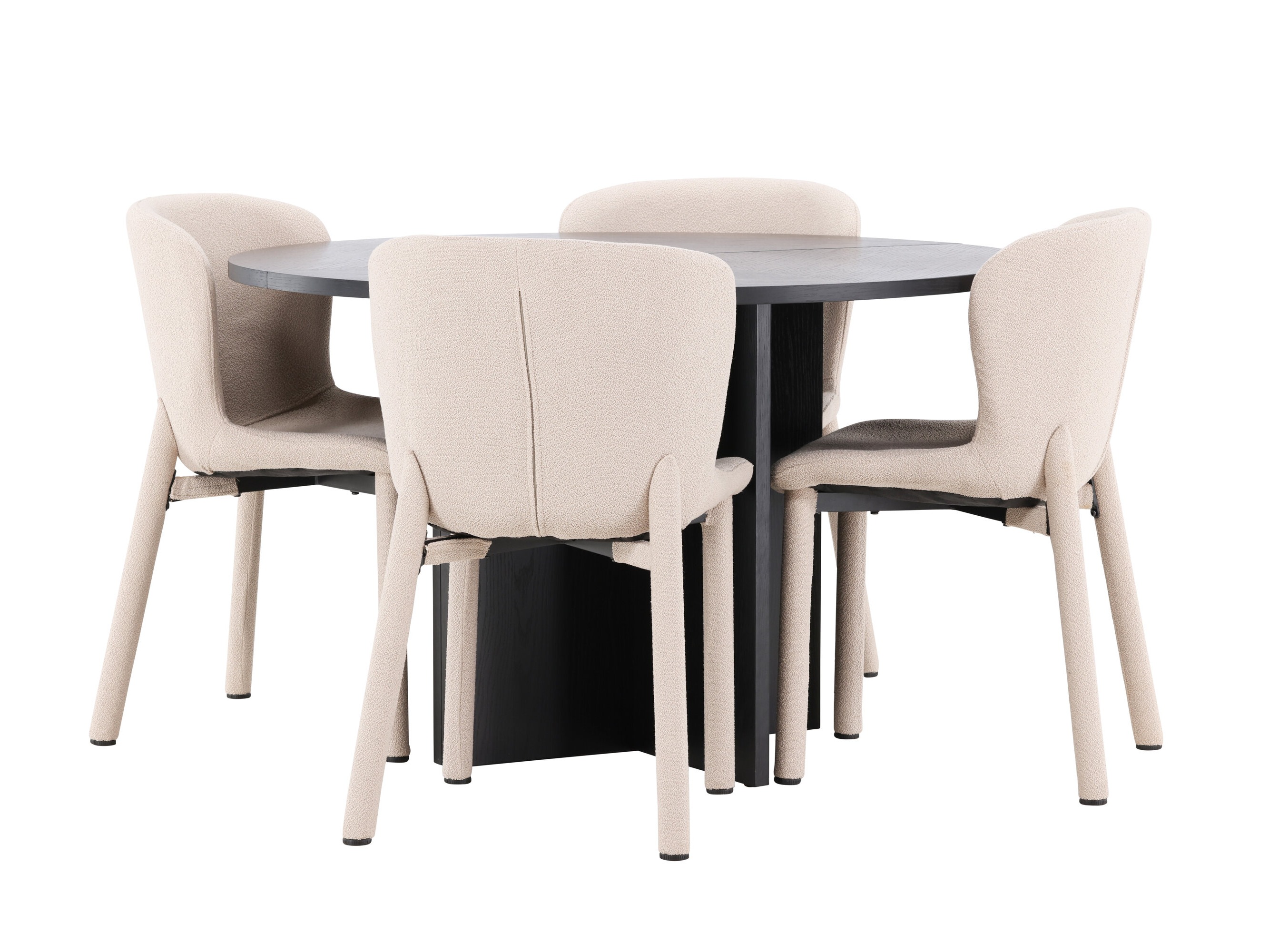 Dining set Dallas 4988 (Black)