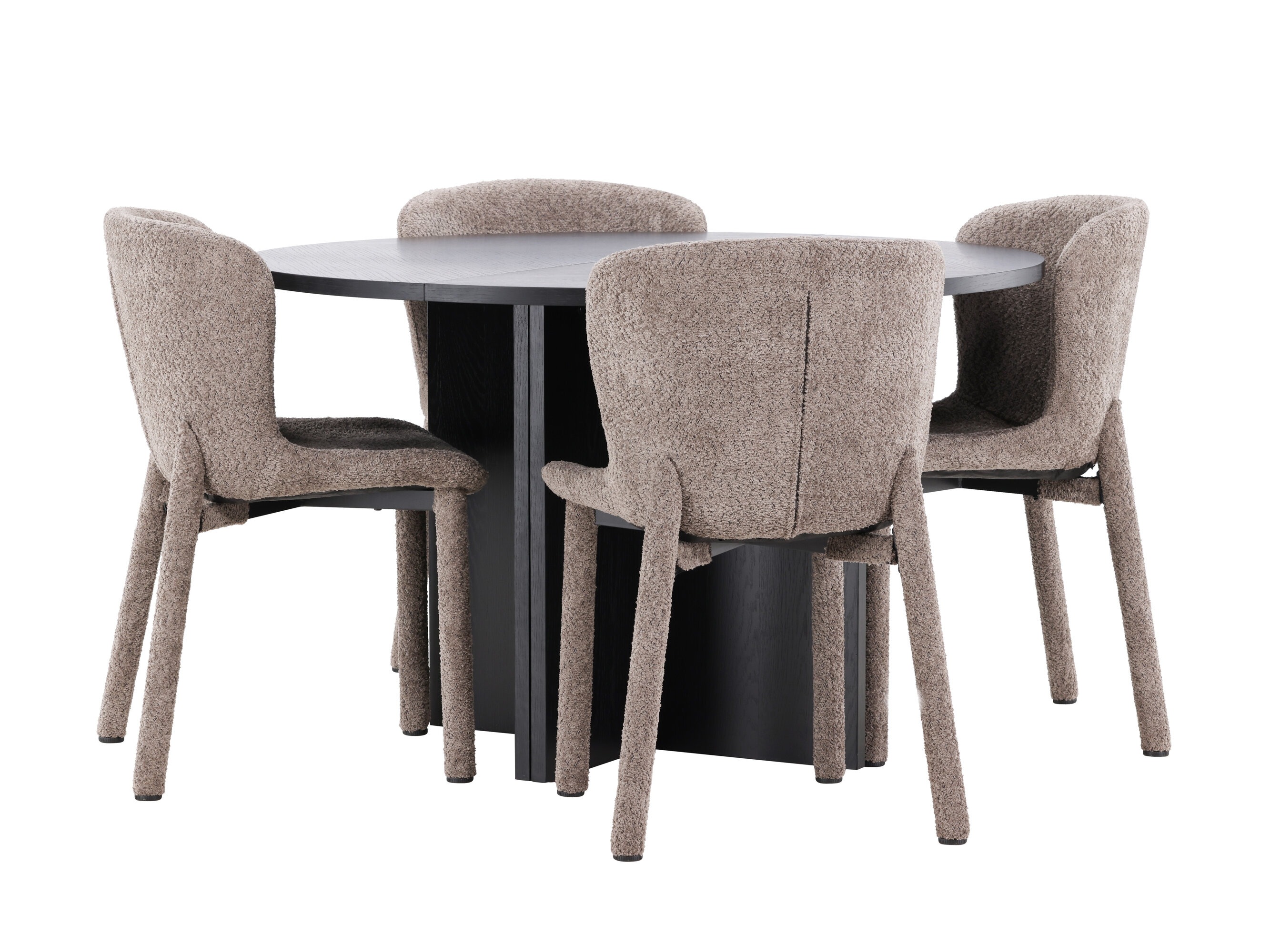 Dining set Dallas 4988 (Black)
