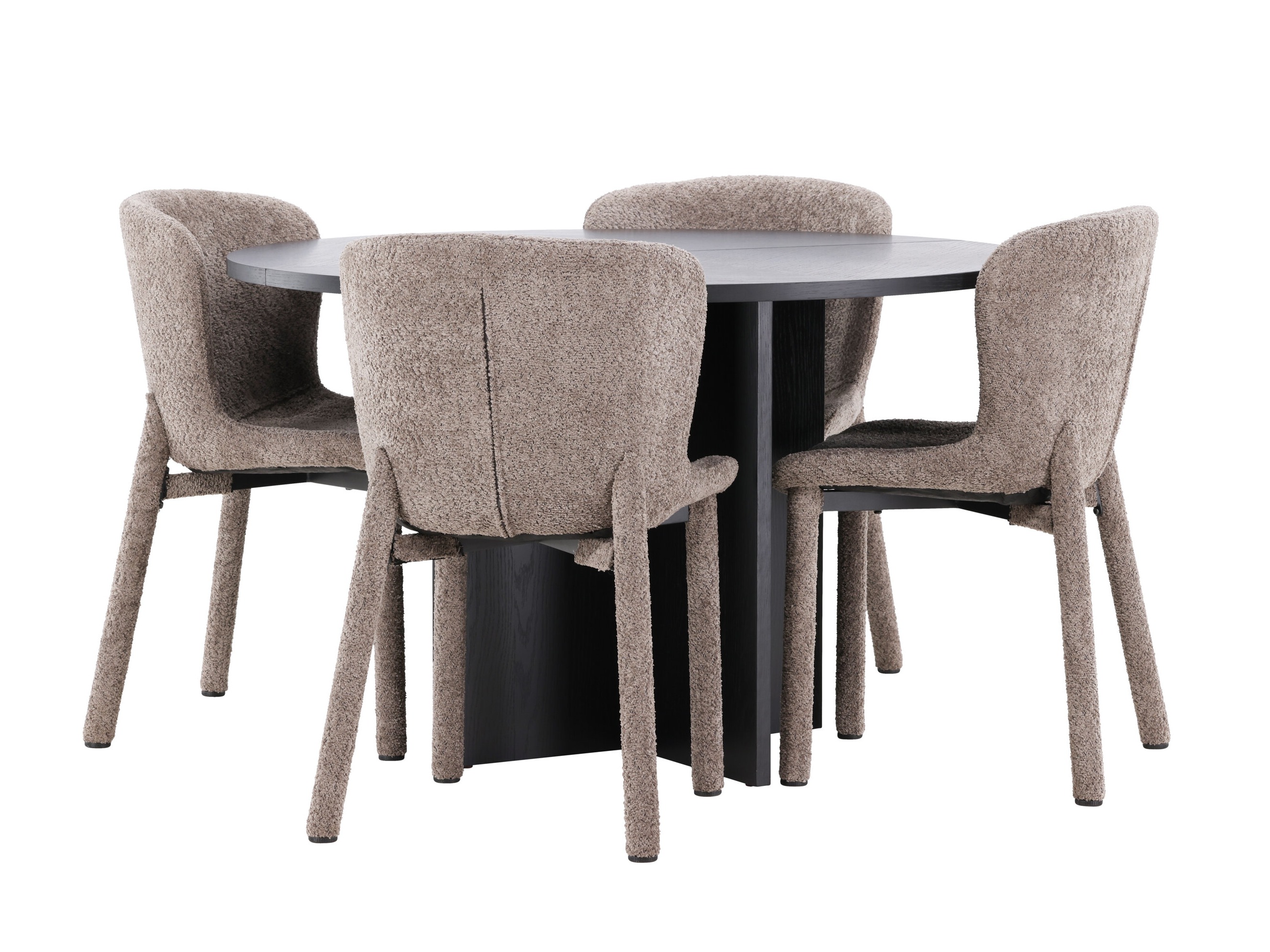 Dining set Dallas 4988 (Black)