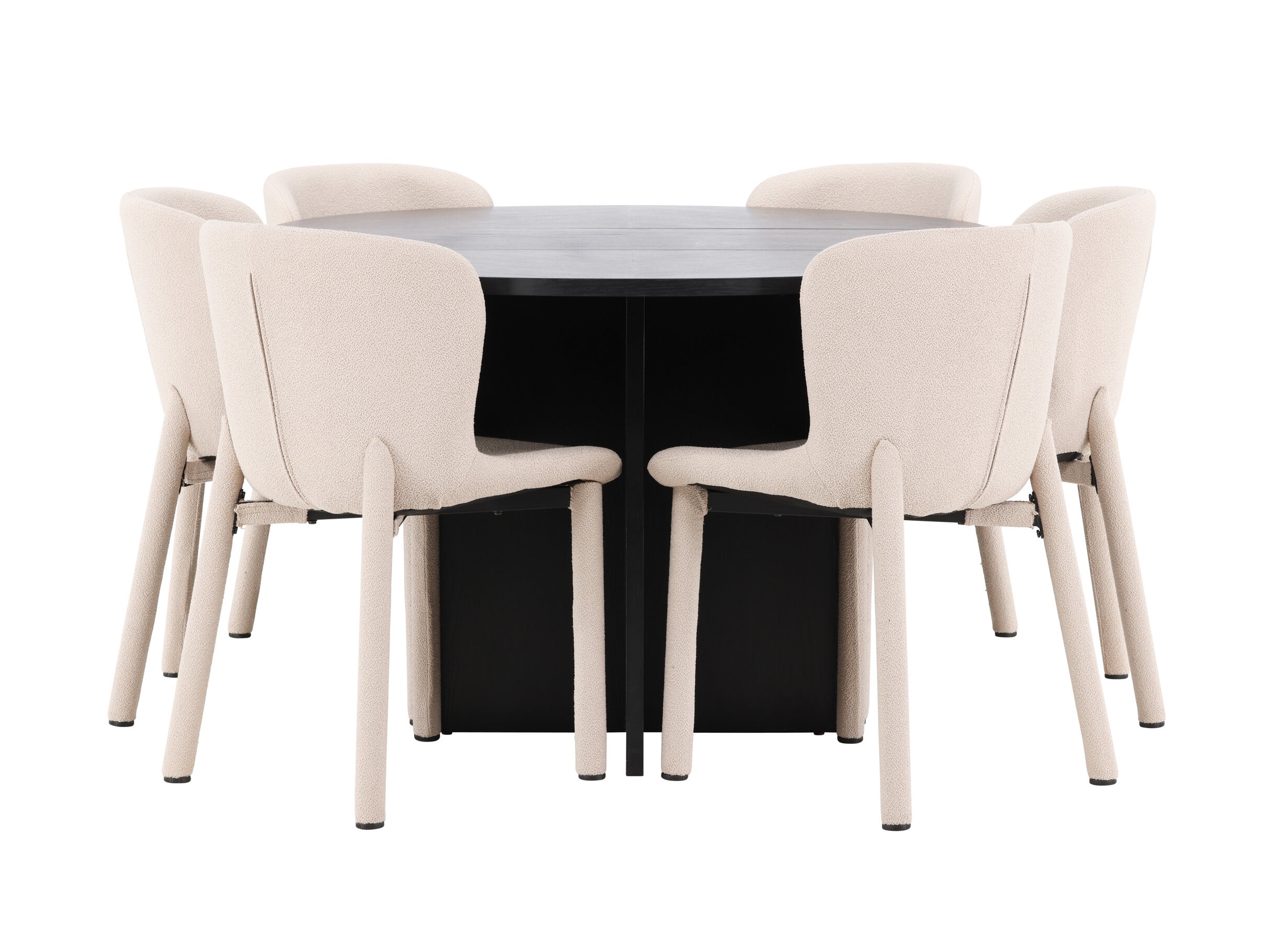 Dining set Dallas 4989 (Black)