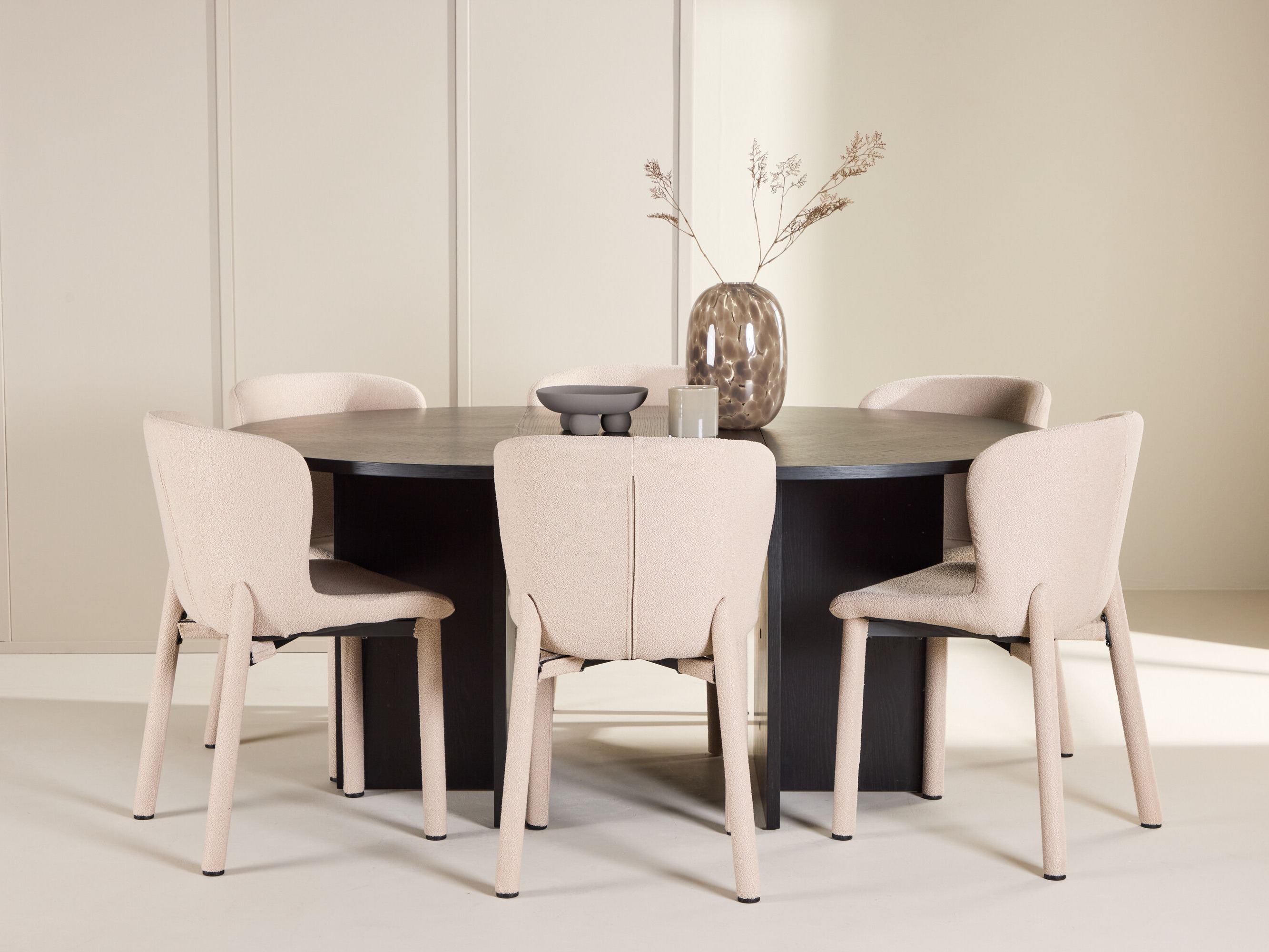 Dining set Dallas 4989 (Black)