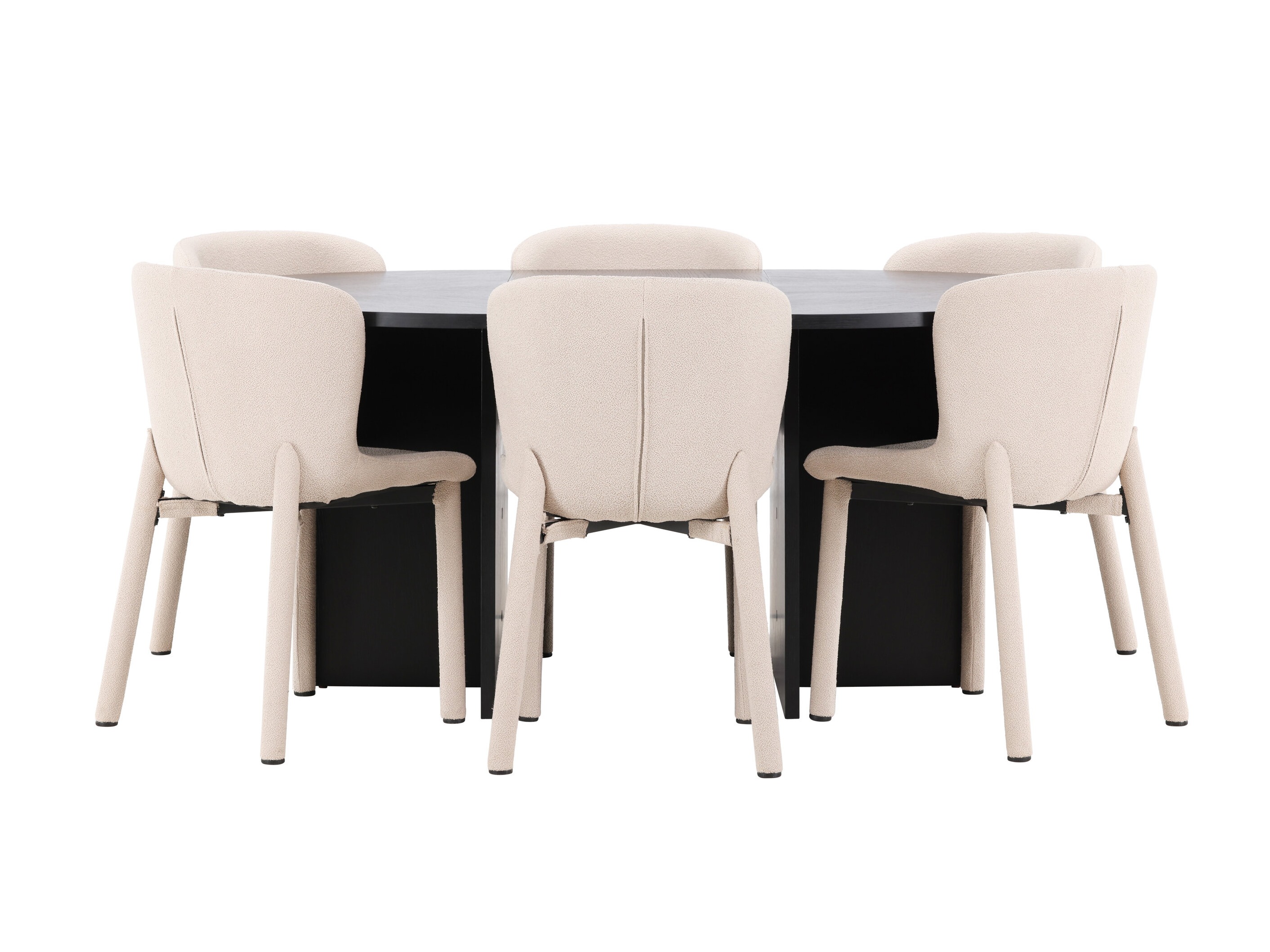 Dining set Dallas 4989 (Black)