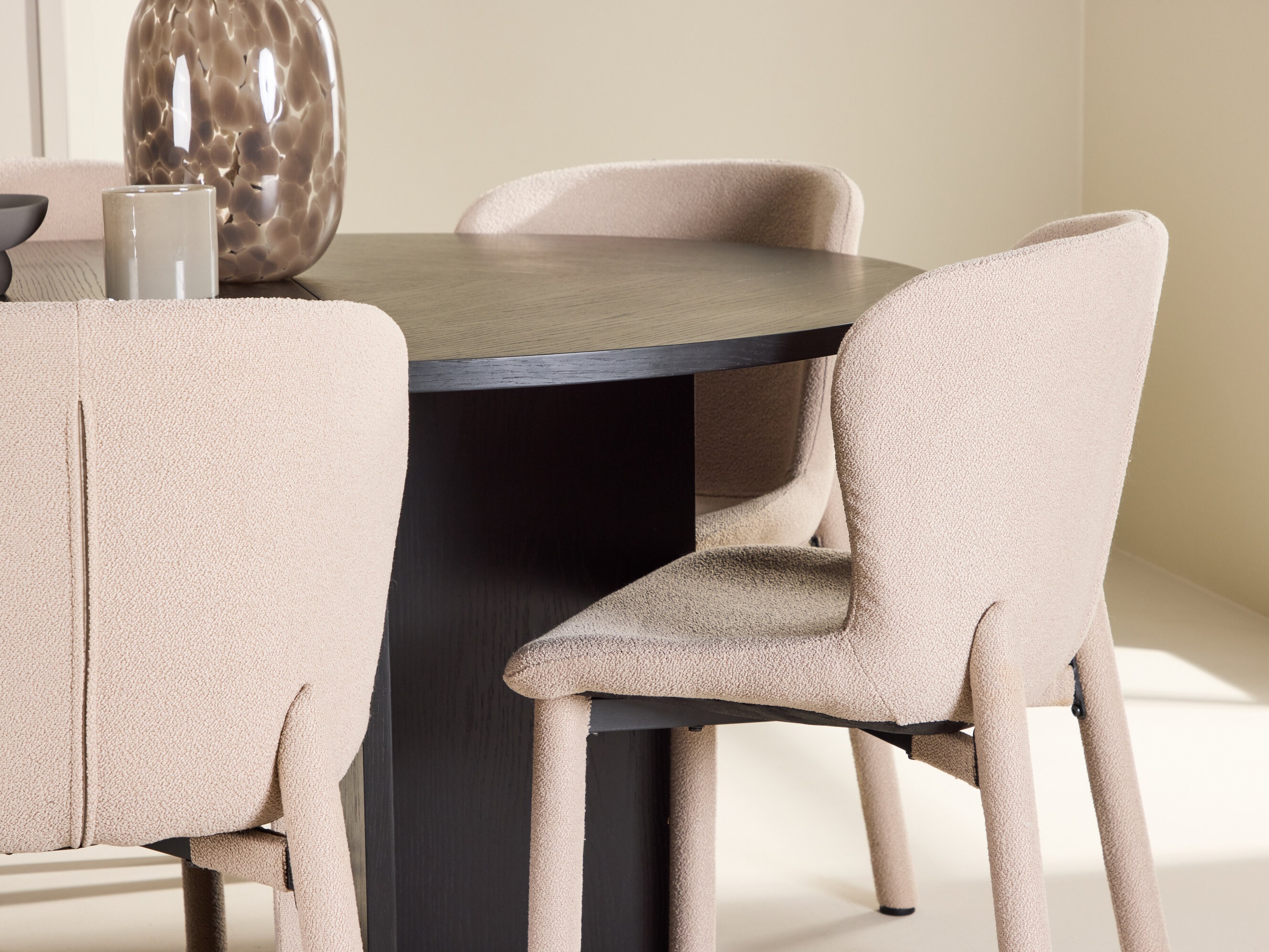 Dining set Dallas 4989 (Black)