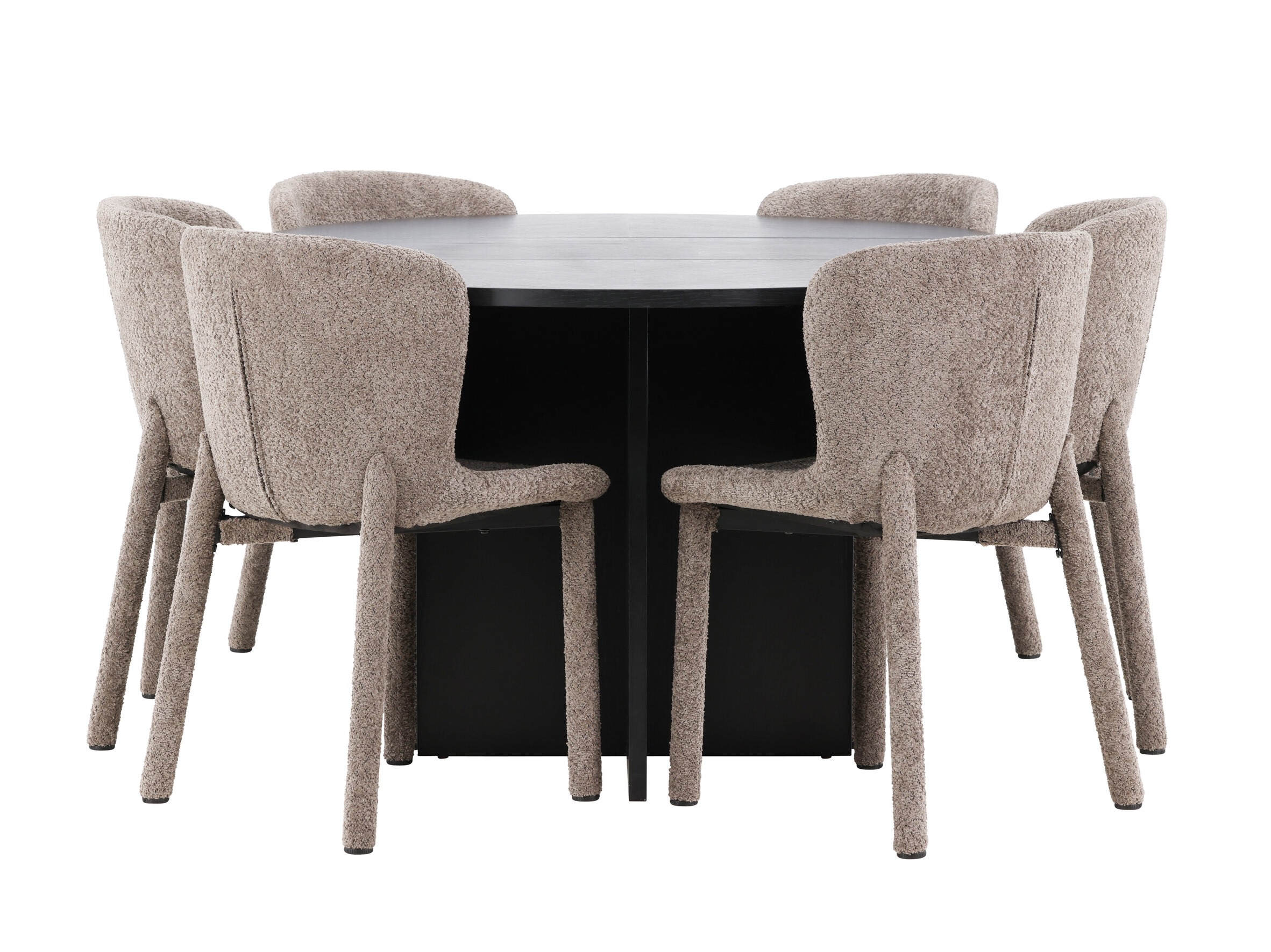 Dining set Dallas 4989 (Black)